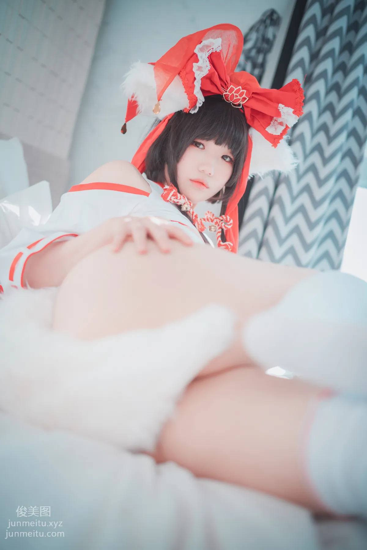 321.DJAWA Photo – Mimmi - Kitsune Miko Ver B[93P] 41