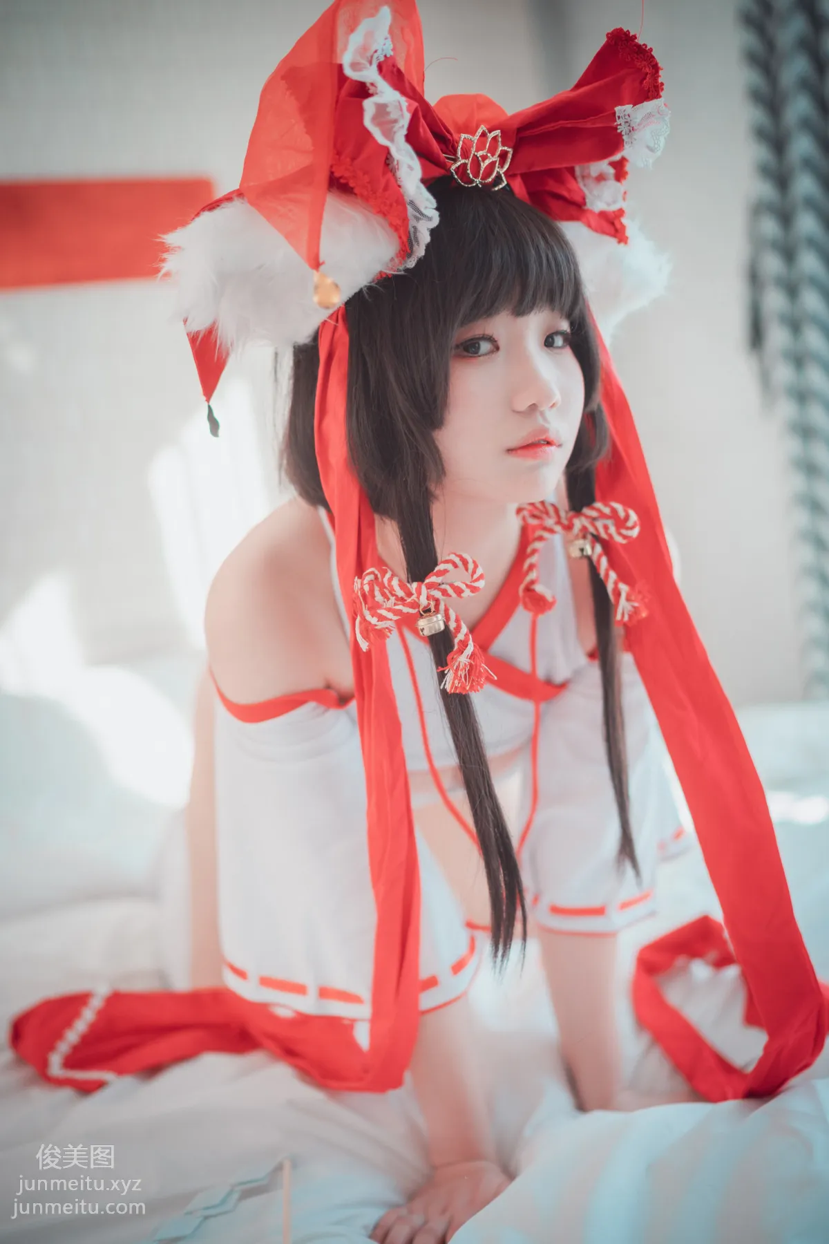 321.DJAWA Photo – Mimmi - Kitsune Miko Ver B[93P] 44