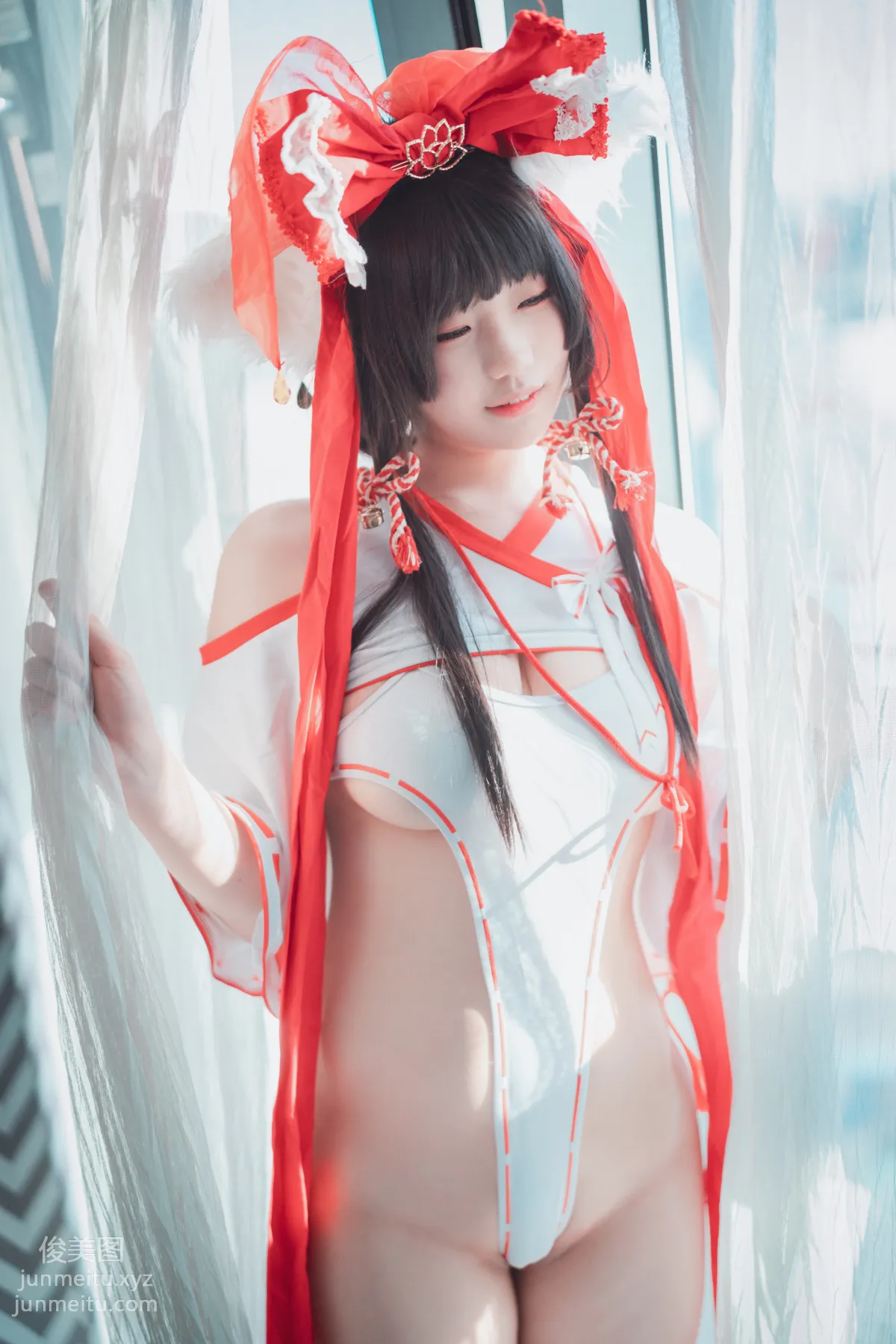 321.DJAWA Photo – Mimmi - Kitsune Miko Ver B[93P] 64