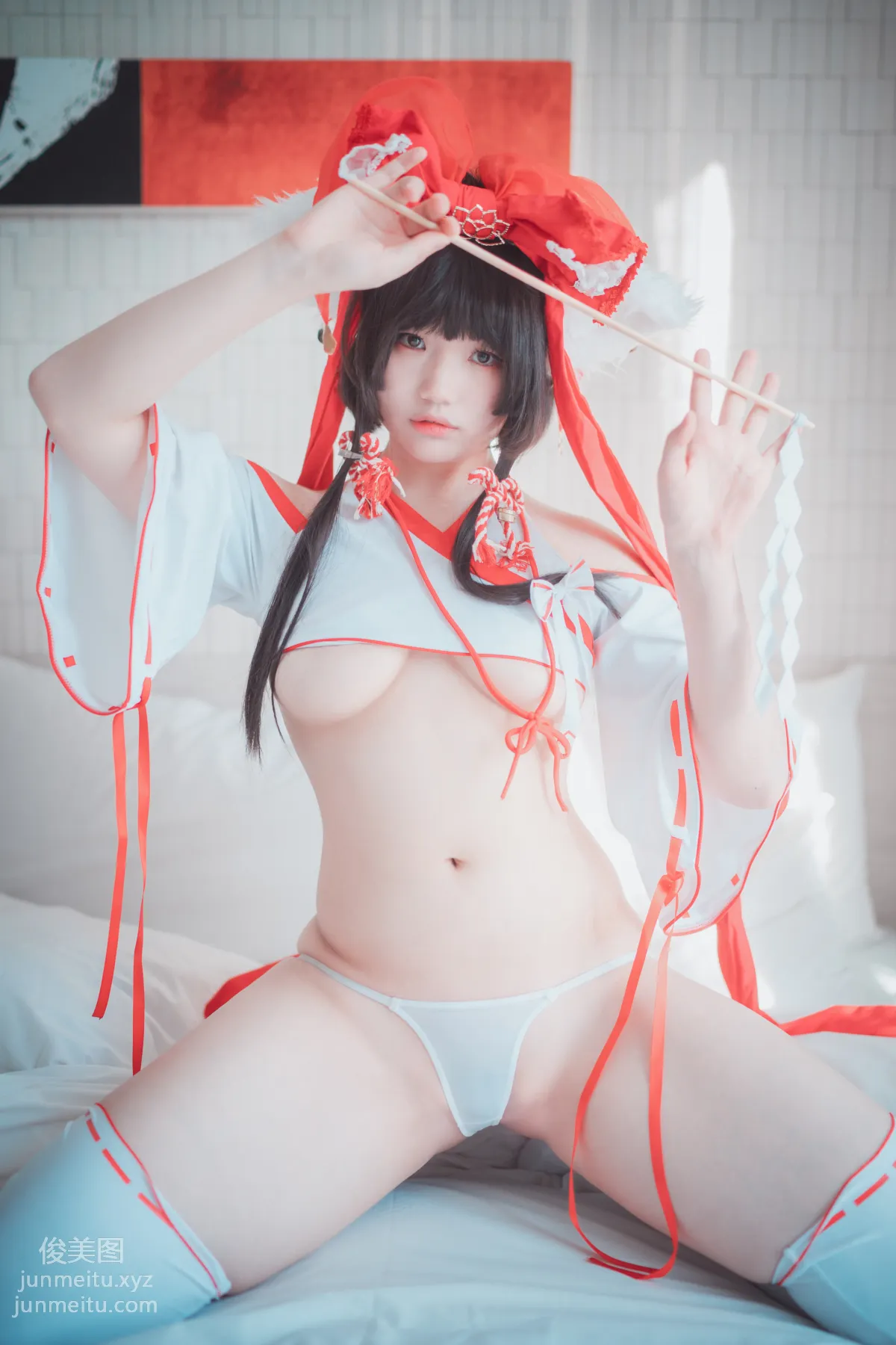 321.DJAWA Photo – Mimmi - Kitsune Miko Ver B[93P] 81