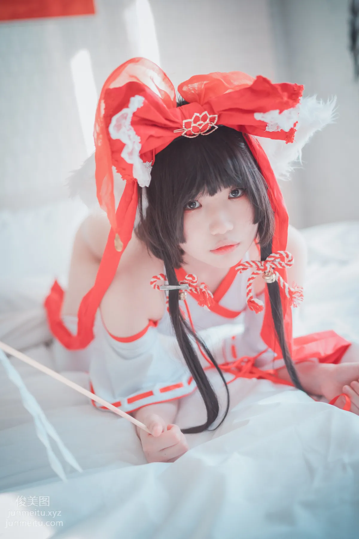 321.DJAWA Photo – Mimmi - Kitsune Miko Ver B[93P] 82
