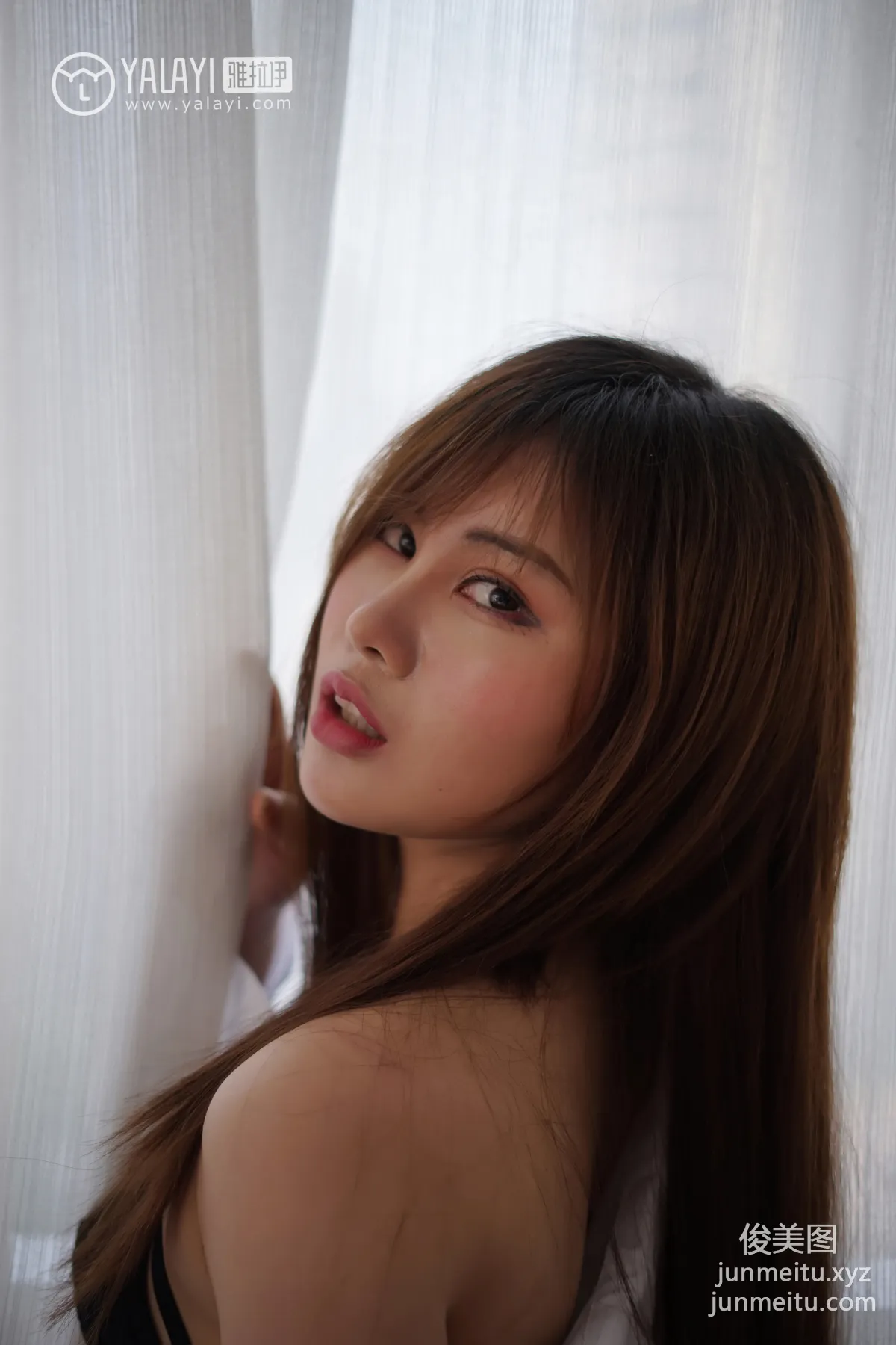 [YALAYI雅拉伊] No.002 妮妮的黑絲誘惑 艾妮妮 [37P] 25