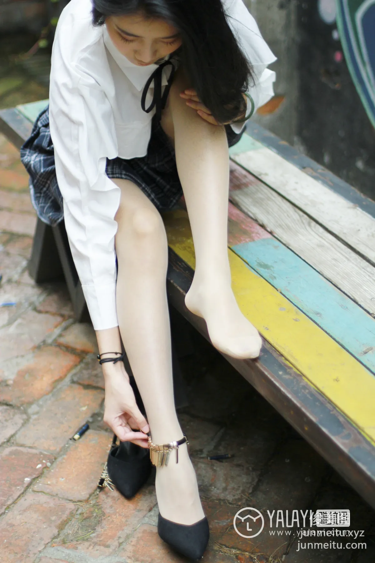 [YALAYI雅拉伊] No.004 古裝肉絲 林小珂 [47P] 12