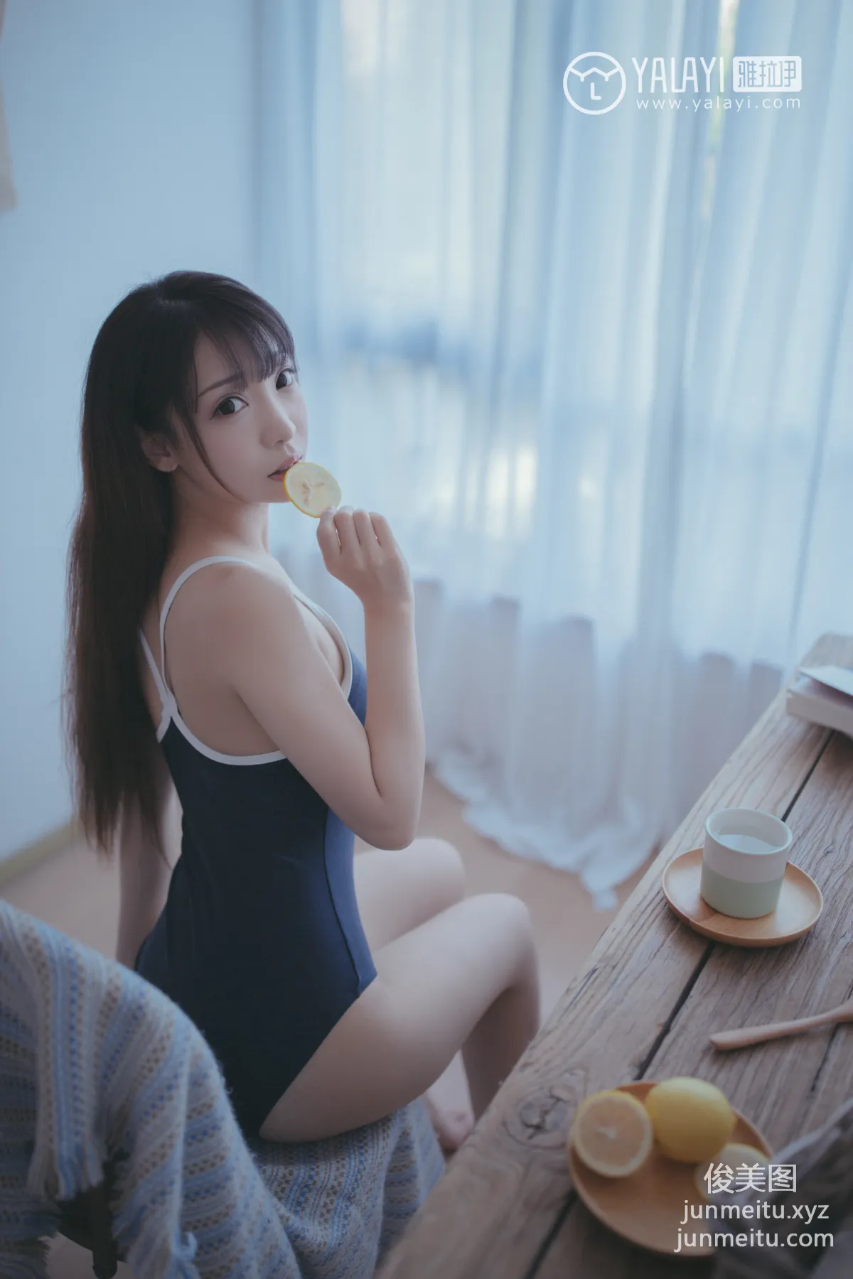 [YALAYI雅拉伊] No.068 藍簾幽夢 水花兒 [59P] 3