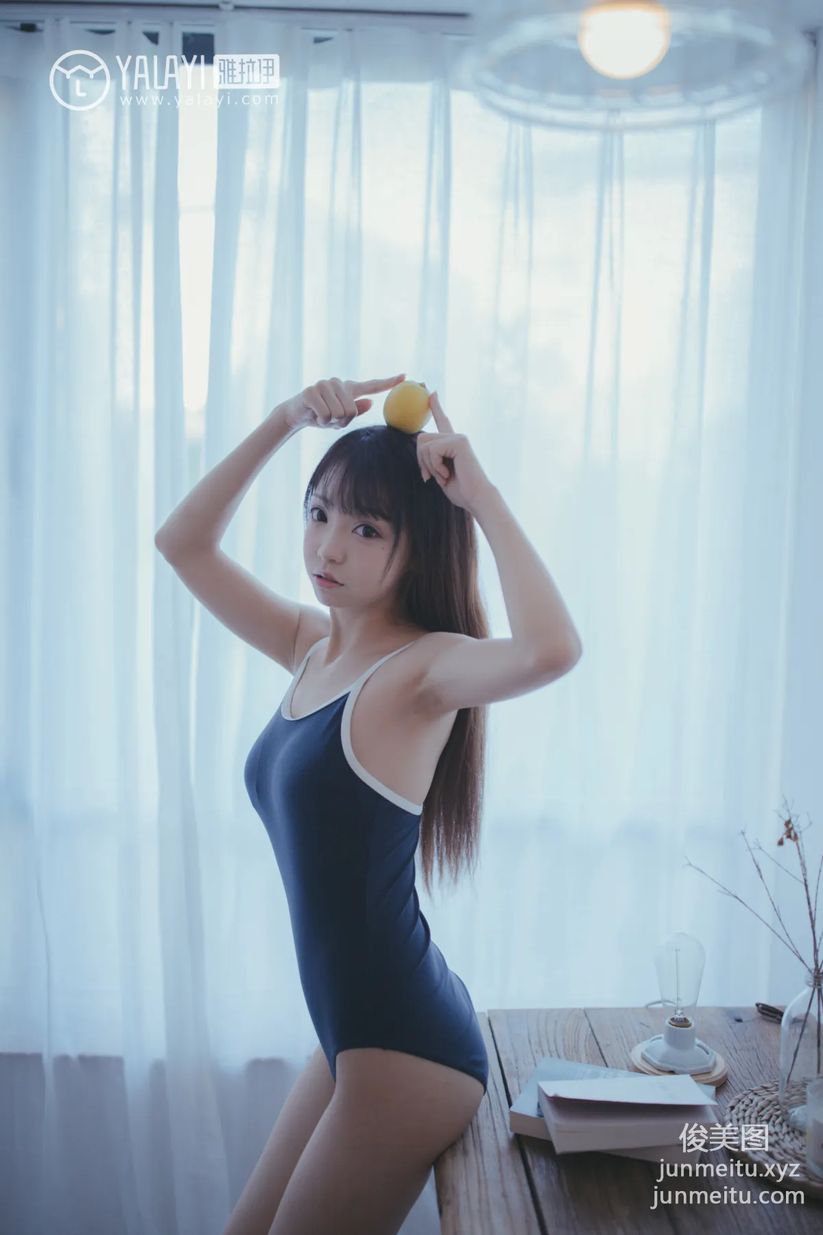 [YALAYI雅拉伊] No.068 藍簾幽夢 水花兒 [59P] 4