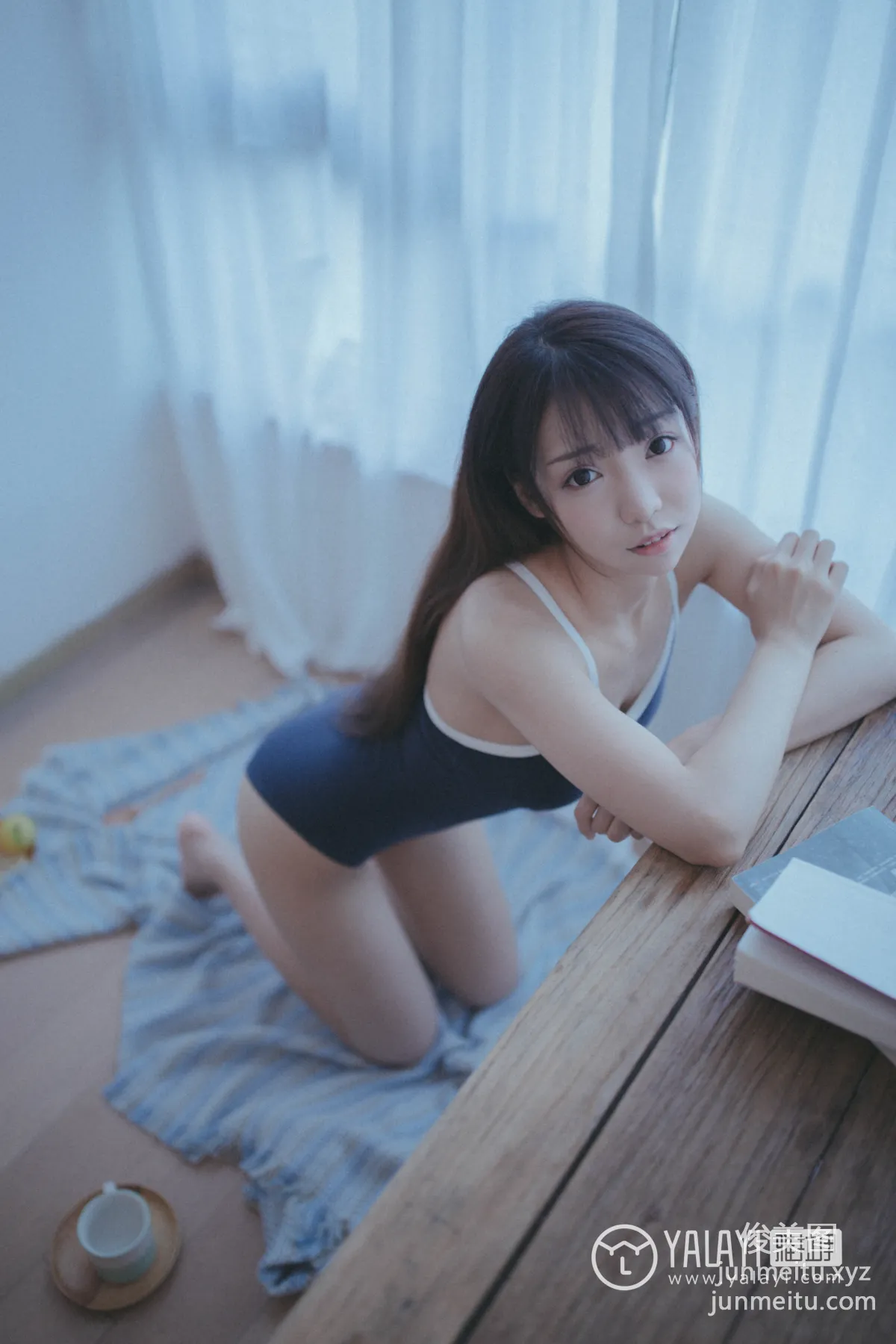 [YALAYI雅拉伊] No.068 藍簾幽夢 水花兒 [59P] 7