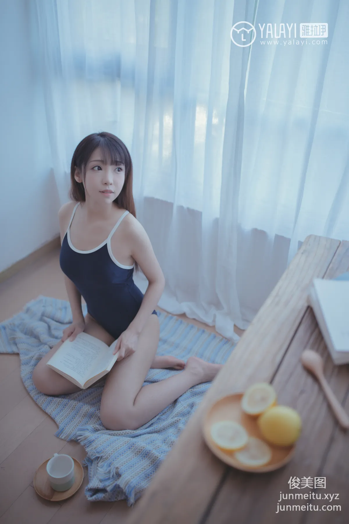 [YALAYI雅拉伊] No.068 藍簾幽夢 水花兒 [59P] 8