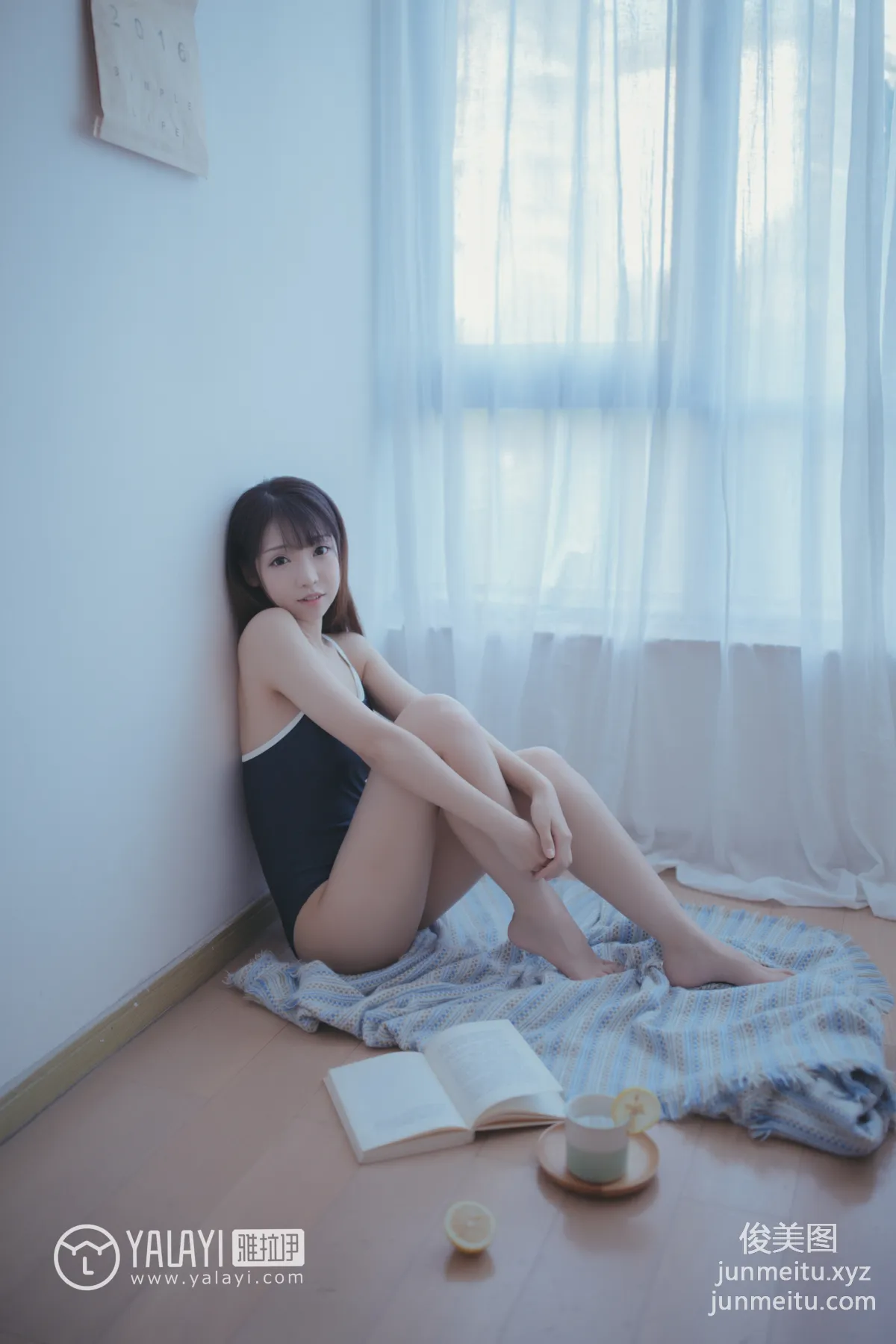 [YALAYI雅拉伊] No.068 藍簾幽夢 水花兒 [59P] 9