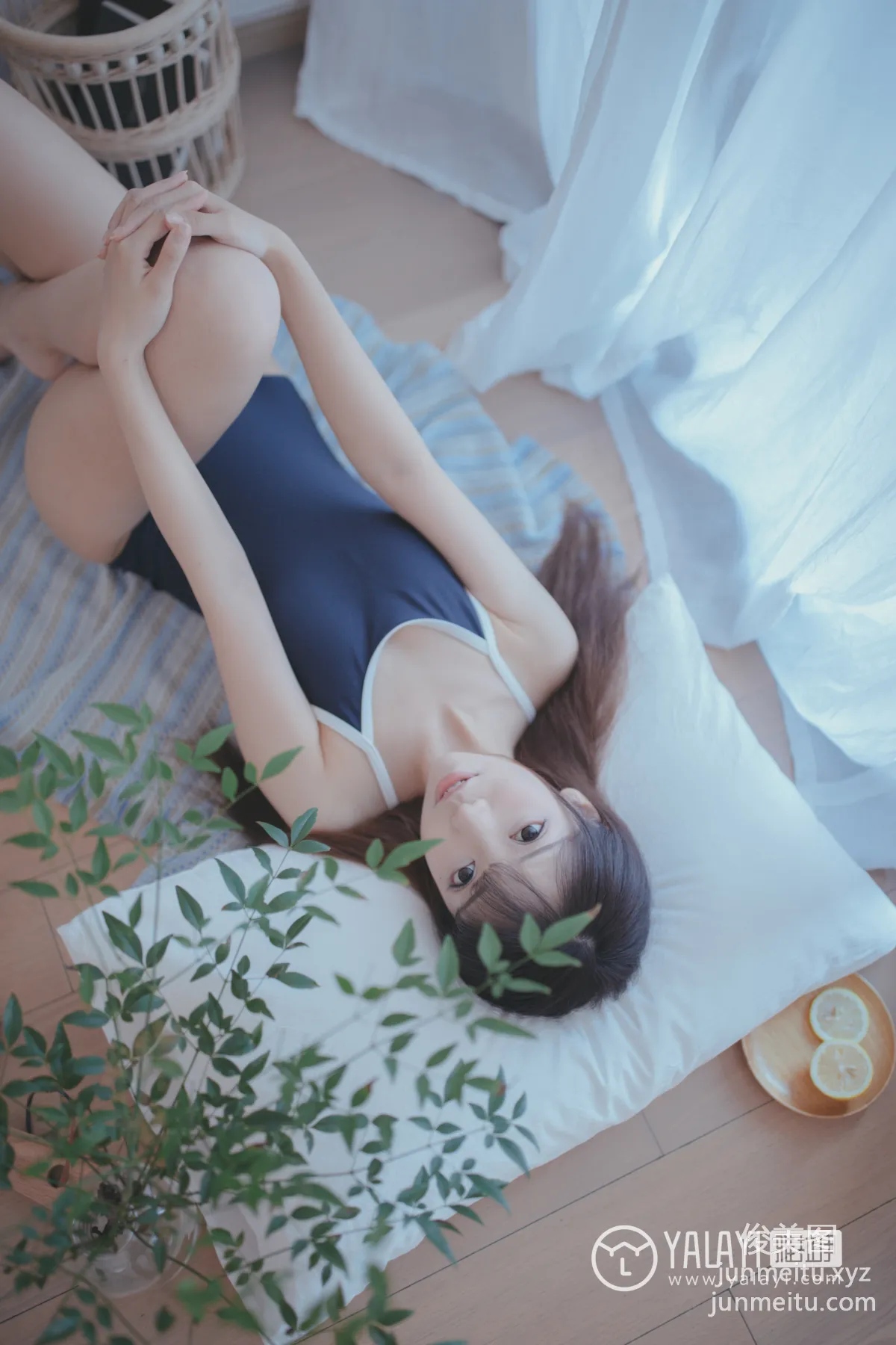 [YALAYI雅拉伊] No.068 藍簾幽夢 水花兒 [59P] 25
