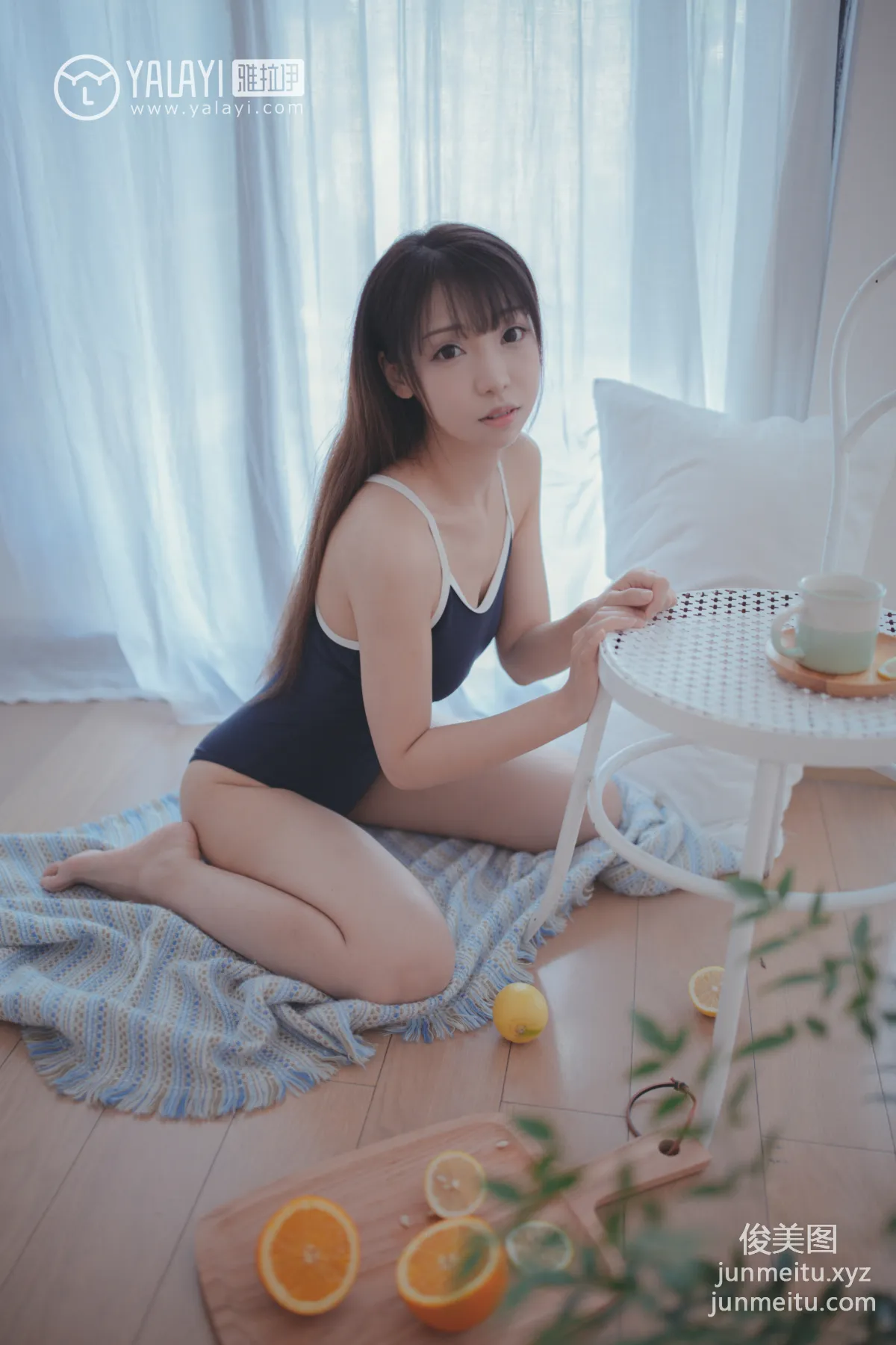 [YALAYI雅拉伊] No.068 藍簾幽夢 水花兒 [59P] 36