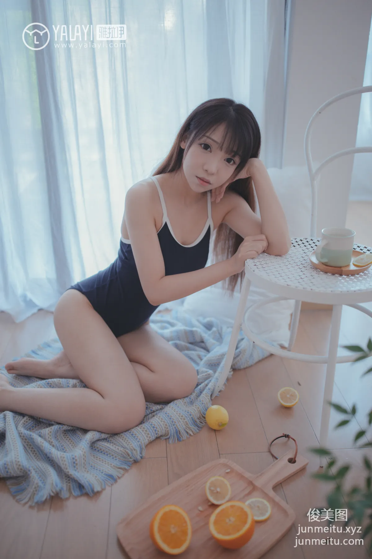[YALAYI雅拉伊] No.068 藍簾幽夢 水花兒 [59P] 38