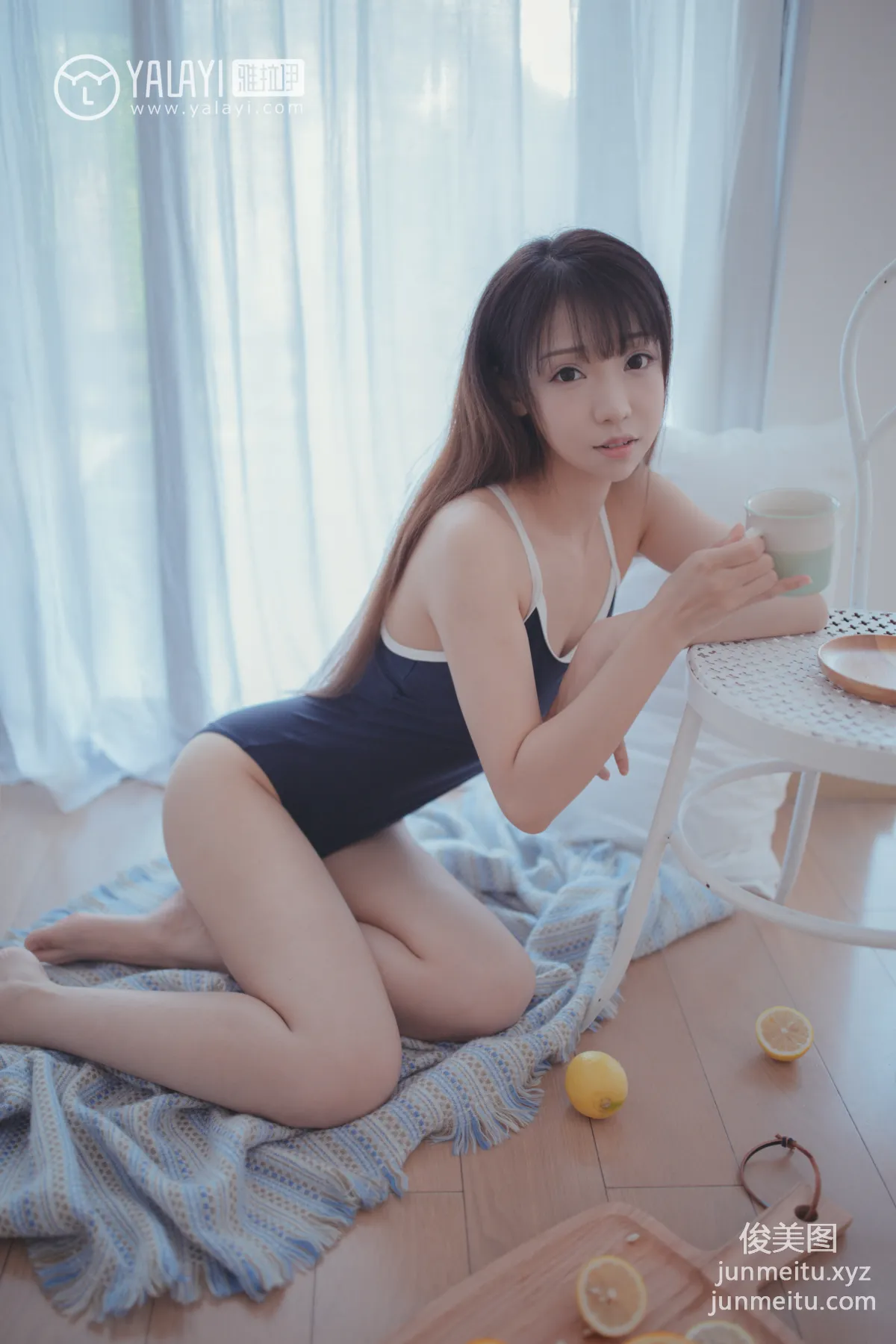 [YALAYI雅拉伊] No.068 藍簾幽夢 水花兒 [59P] 39