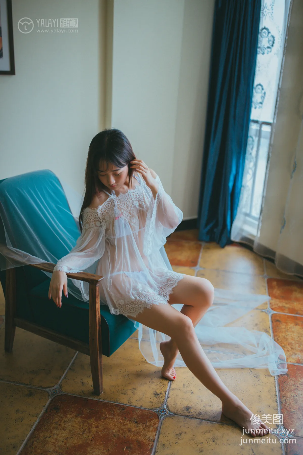 [YALAYI雅拉伊] No.093 藍色戀人 伊伊小仙女 [39P] 2