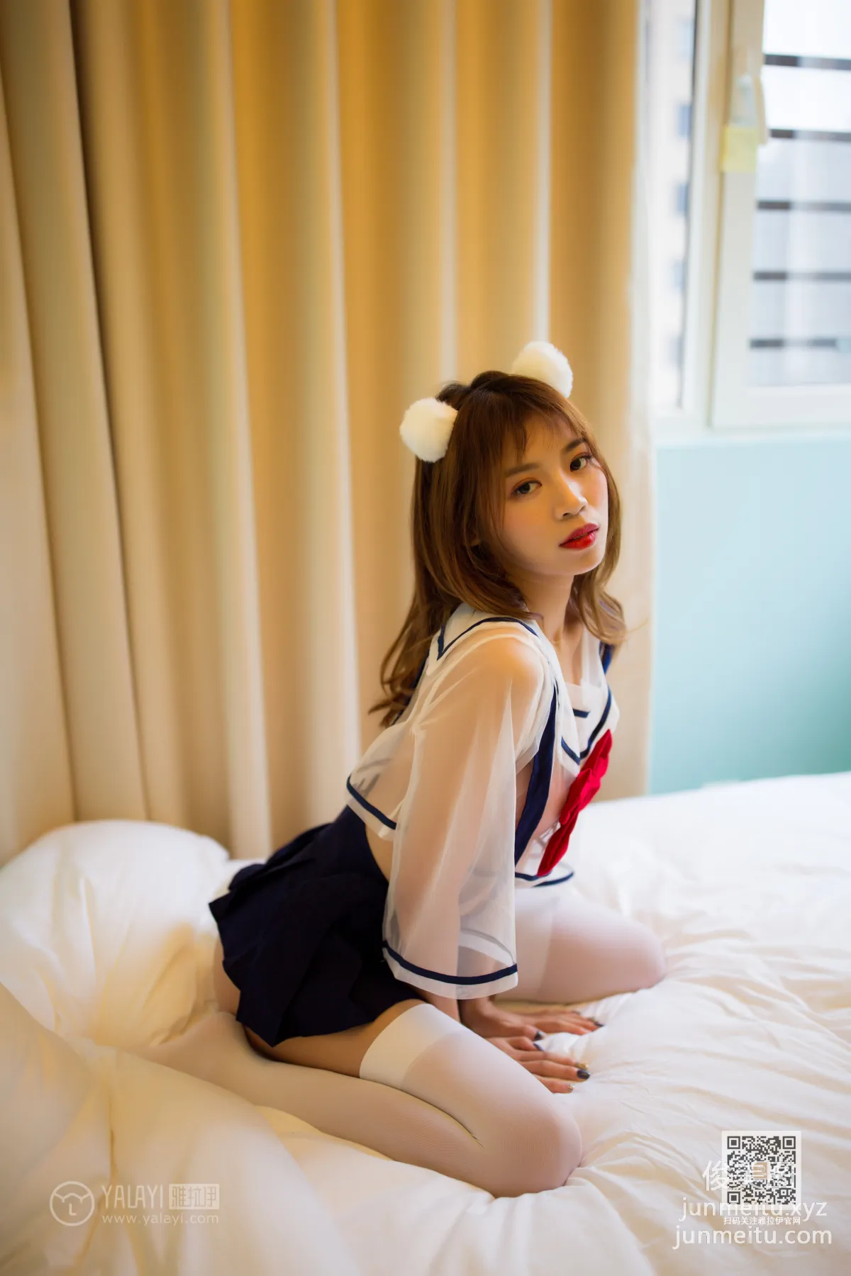 [YALAYI雅拉伊] 2020.02.20 Vol.550 進化的JK少女 麗雅 12