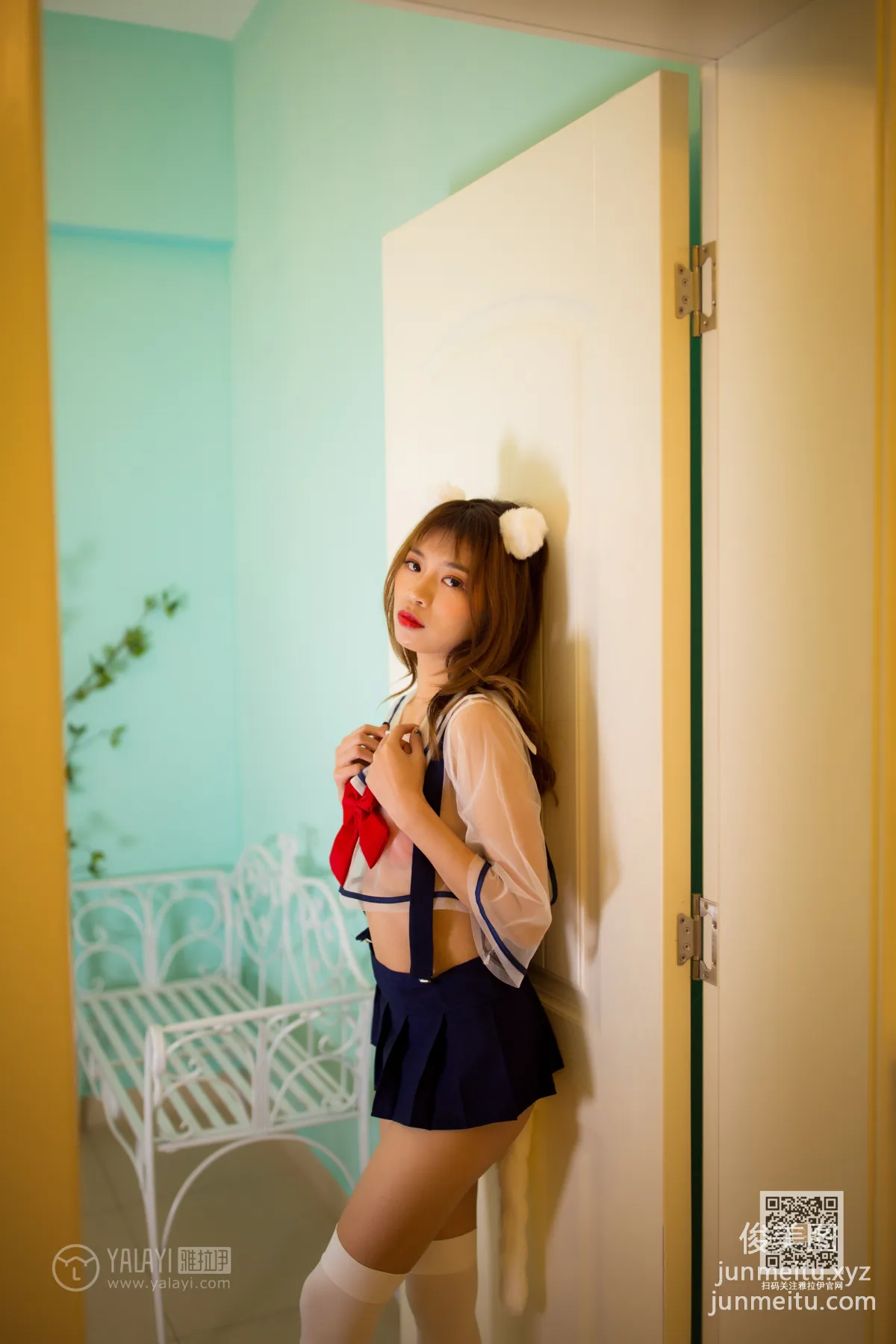 [YALAYI雅拉伊] 2020.02.20 Vol.550 進化的JK少女 麗雅 50