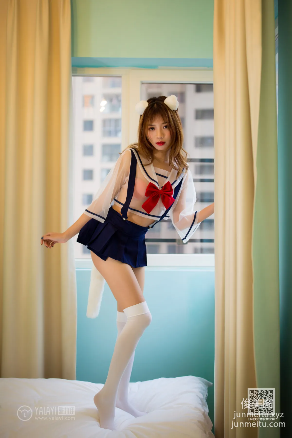 [YALAYI雅拉伊] 2020.02.20 Vol.550 進化的JK少女 麗雅 51