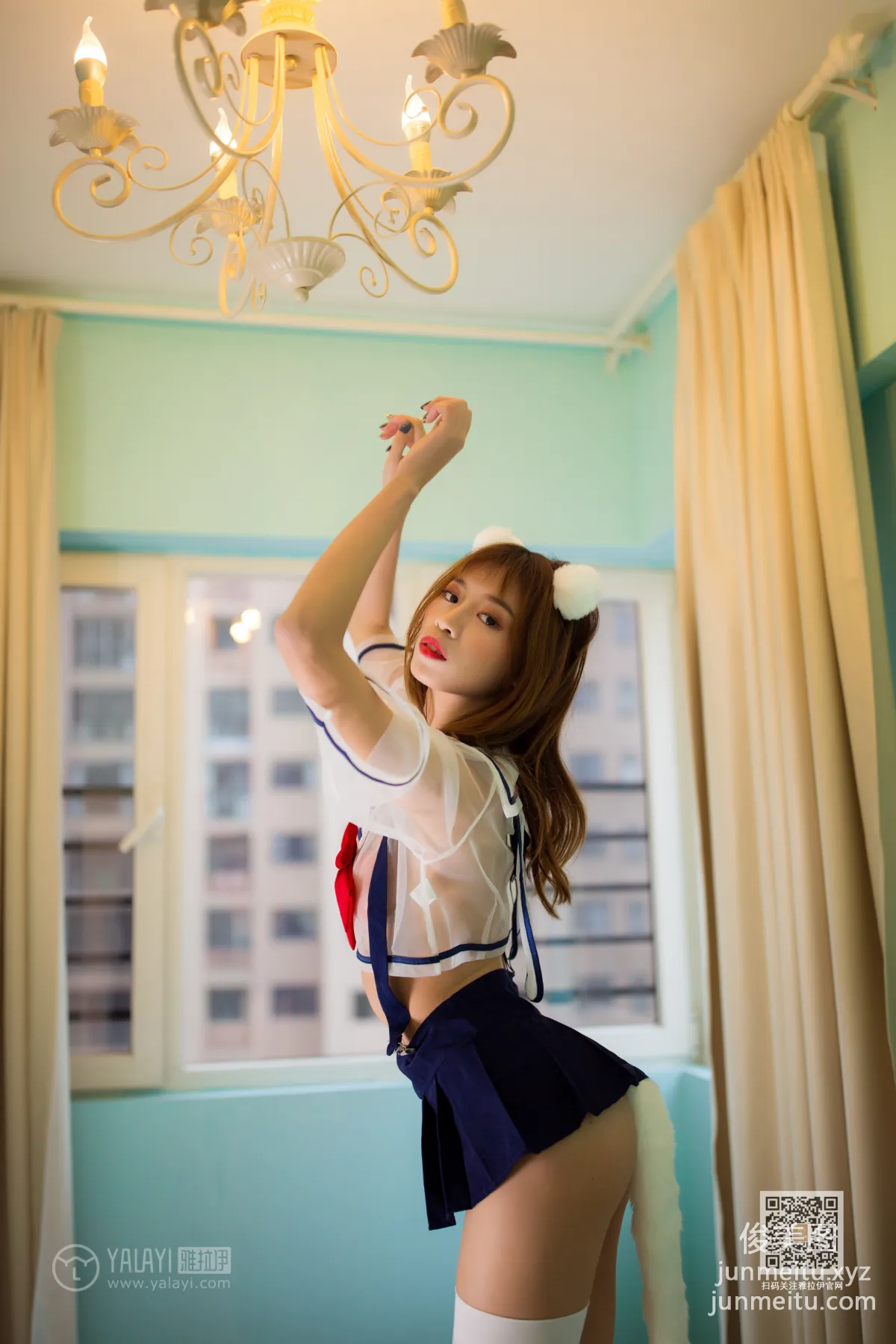 [YALAYI雅拉伊] 2020.02.20 Vol.550 進化的JK少女 麗雅 59
