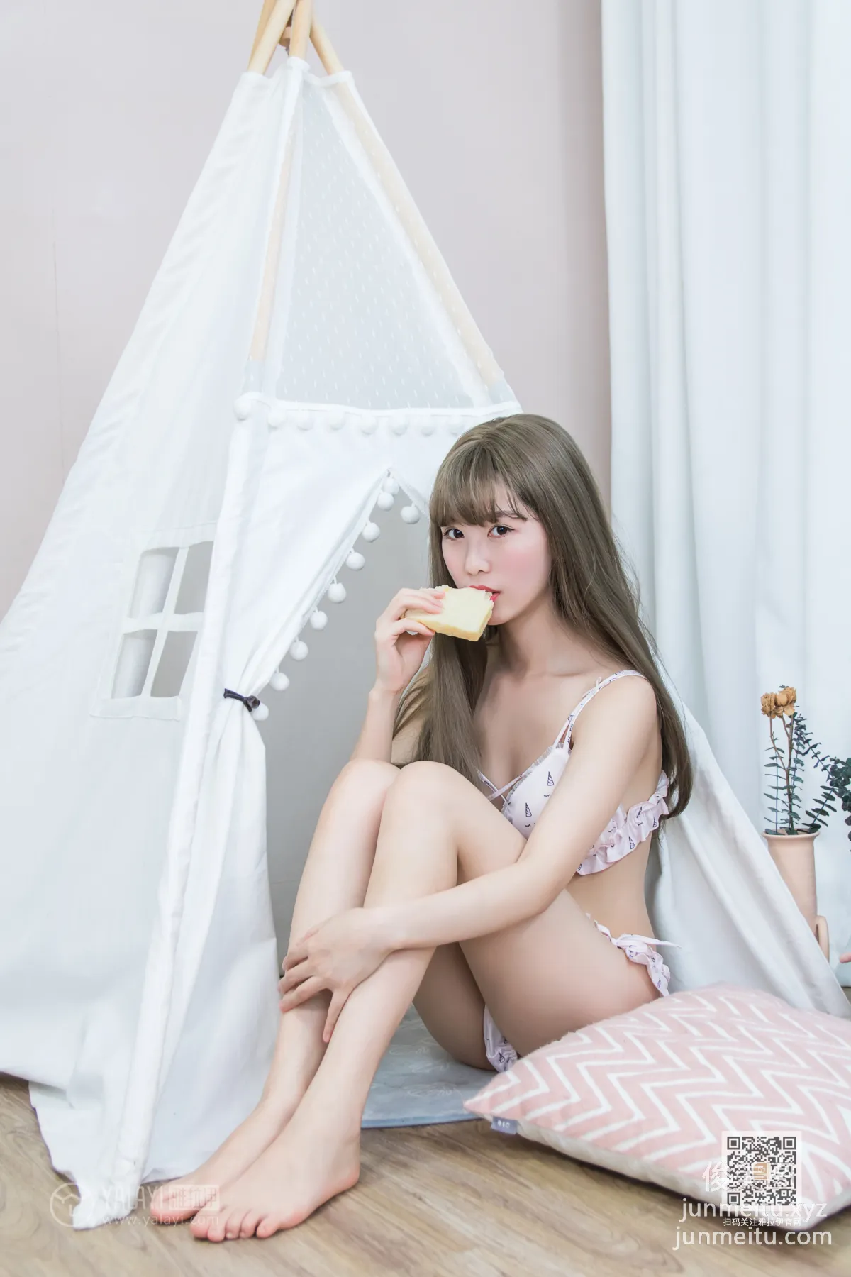 [YALAYI雅拉伊] 2020.03.25 Y585 甯馨兒《粉紅豬小妹》[41+1P] 21
