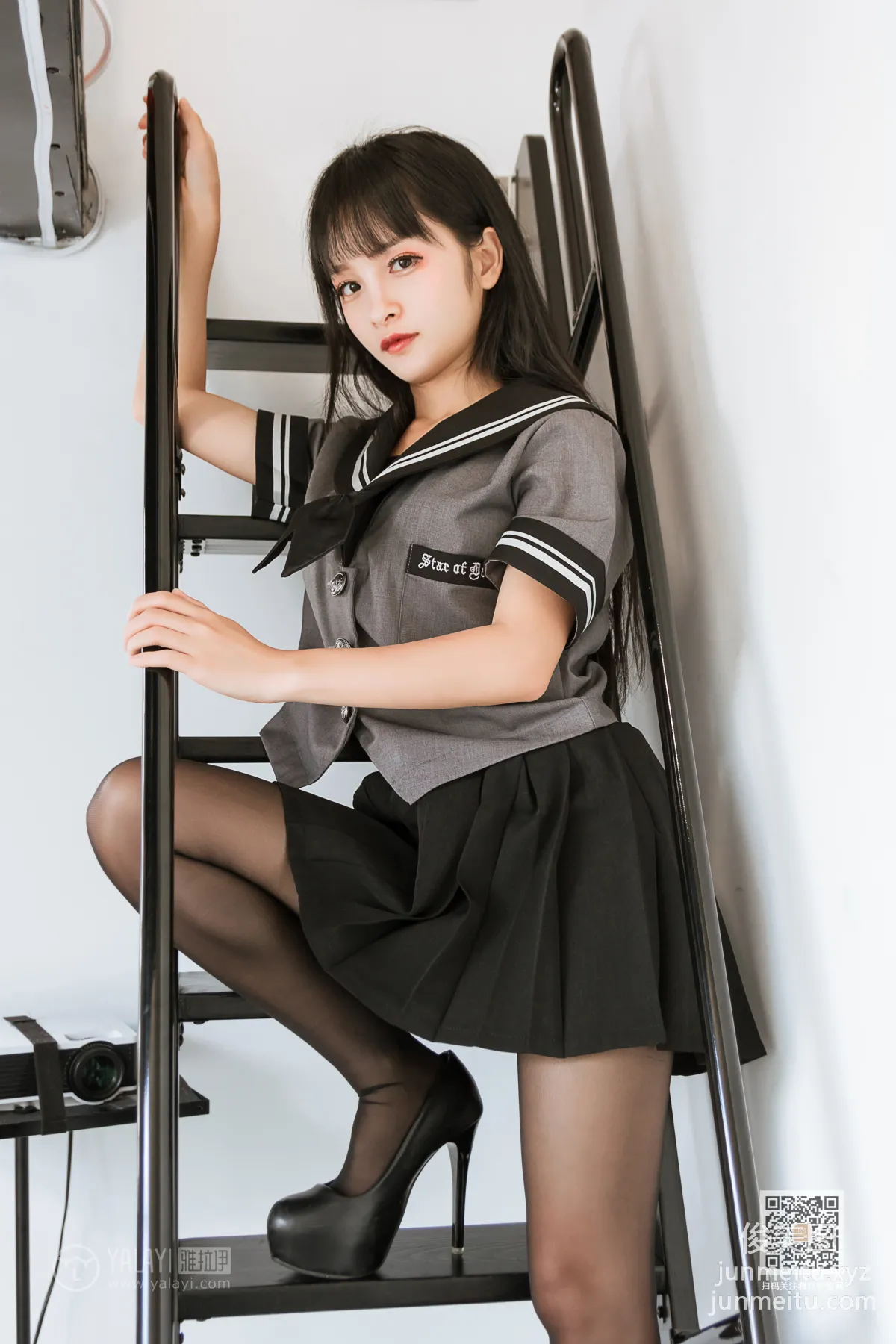 [YALAYI雅拉伊] 2020.04.10 Y601 艾麗《瘋狂的jk學妹》 5