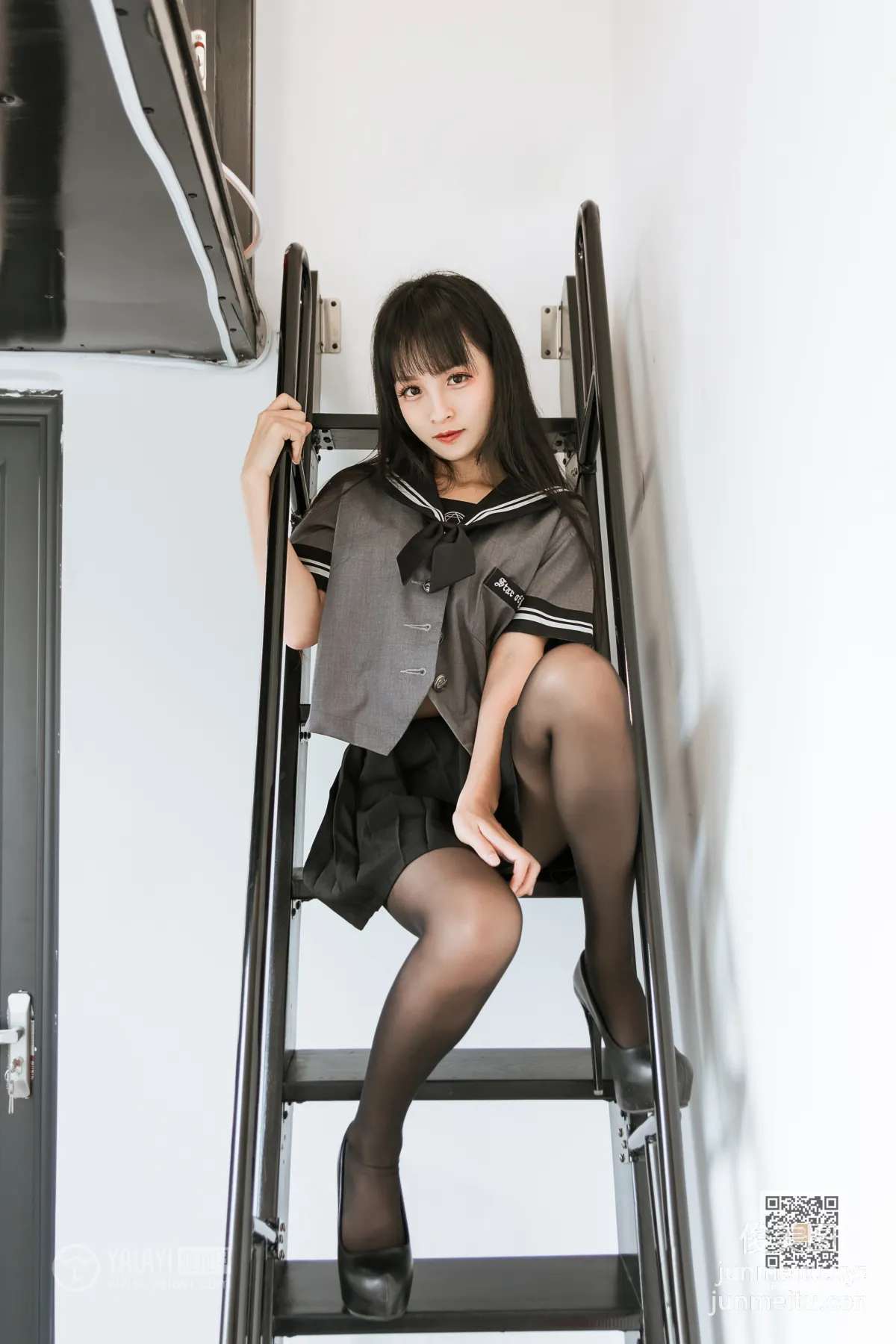 [YALAYI雅拉伊] 2020.04.10 Y601 艾麗《瘋狂的jk學妹》 8