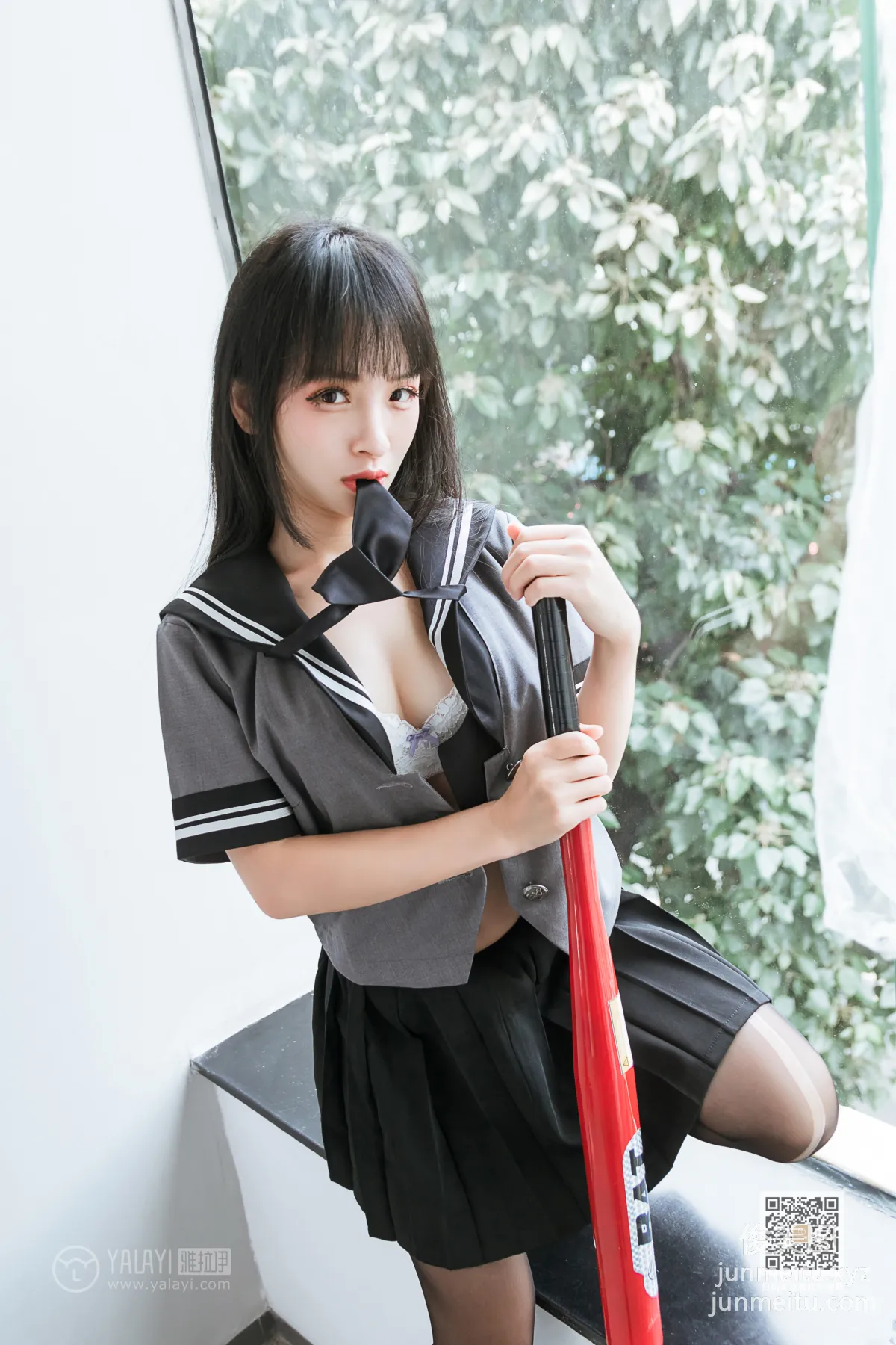[YALAYI雅拉伊] 2020.04.10 Y601 艾麗《瘋狂的jk學妹》 21