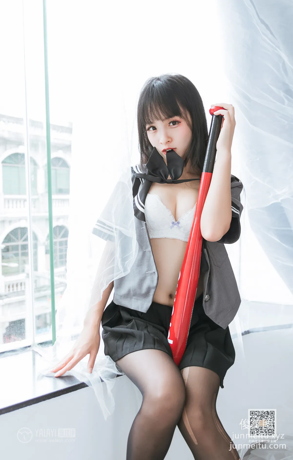 [YALAYI雅拉伊] 2020.04.10 Y601 艾麗《瘋狂的jk學妹》 22