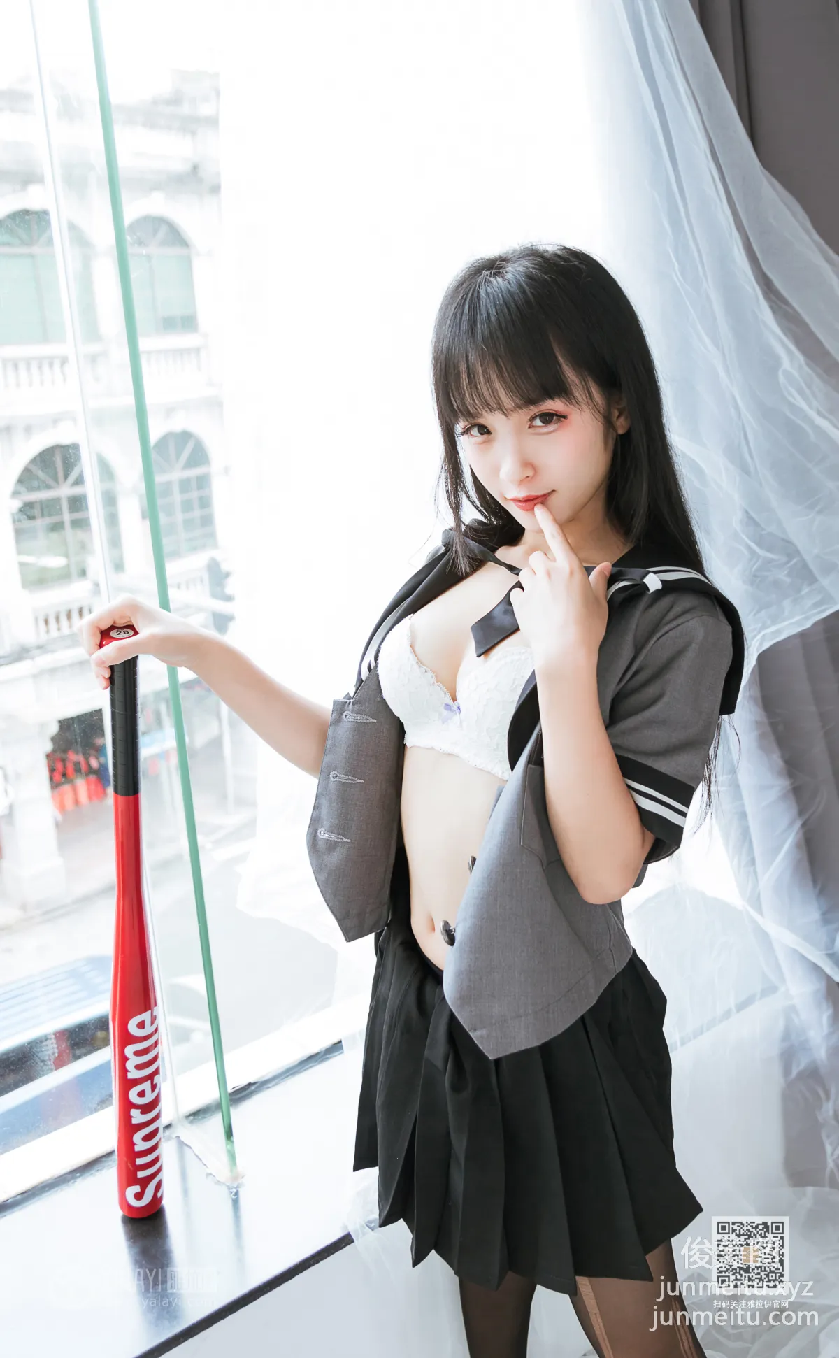 [YALAYI雅拉伊] 2020.04.10 Y601 艾麗《瘋狂的jk學妹》 23