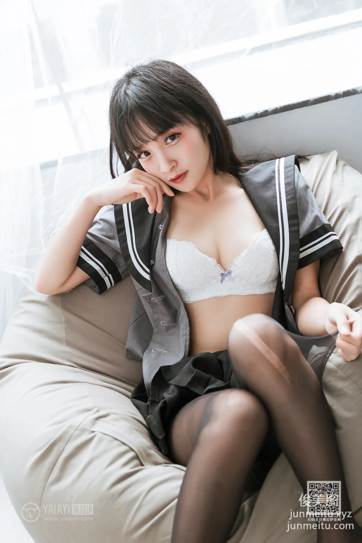 [YALAYI雅拉伊] 2020.04.10 Y601 艾麗《瘋狂的jk學妹》 28