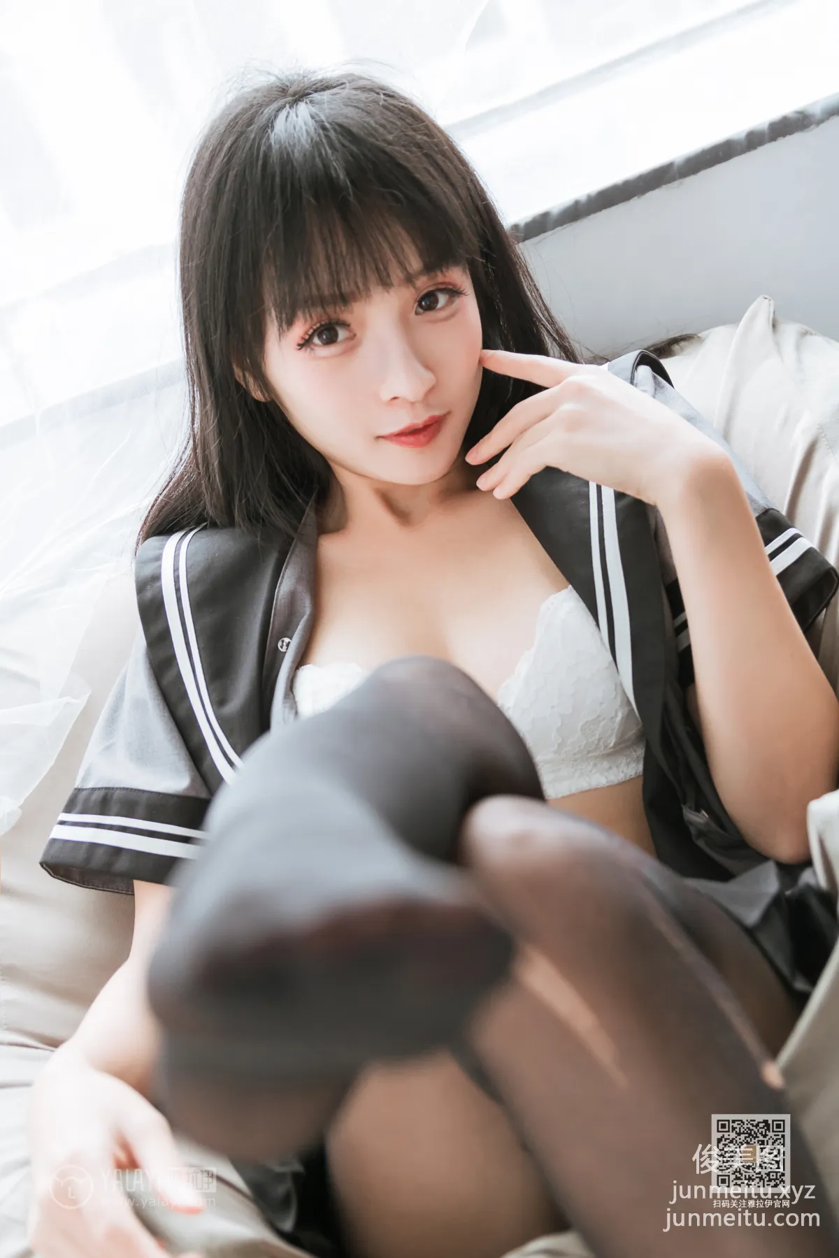 [YALAYI雅拉伊] 2020.04.10 Y601 艾麗《瘋狂的jk學妹》 29