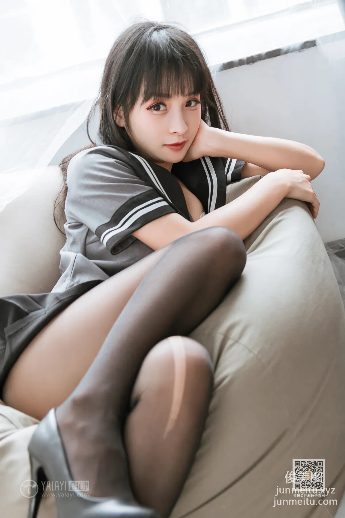 [YALAYI雅拉伊] 2020.04.10 Y601 艾麗《瘋狂的jk學妹》 30