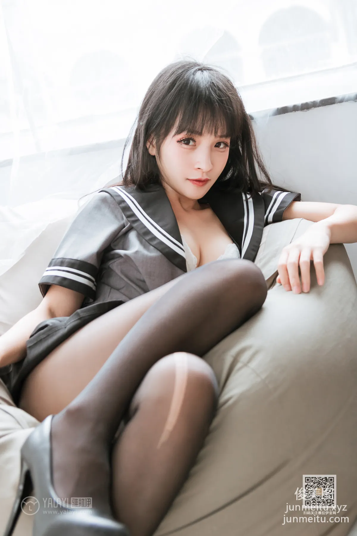 [YALAYI雅拉伊] 2020.04.10 Y601 艾麗《瘋狂的jk學妹》 31