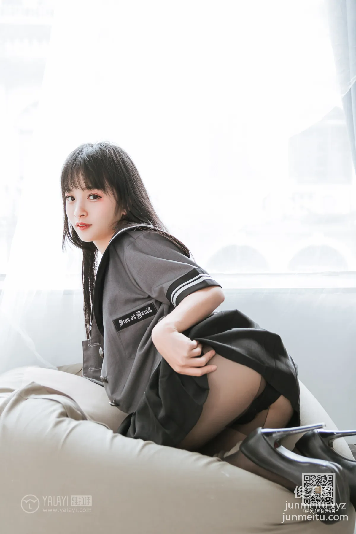 [YALAYI雅拉伊] 2020.04.10 Y601 艾麗《瘋狂的jk學妹》 32