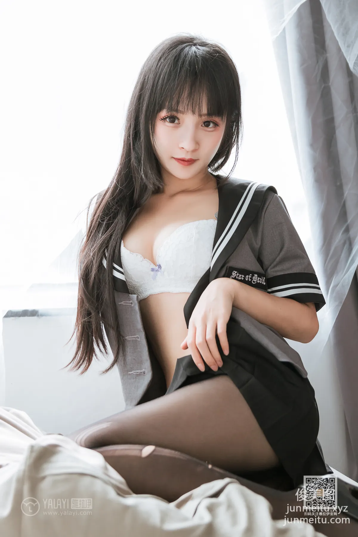 [YALAYI雅拉伊] 2020.04.10 Y601 艾麗《瘋狂的jk學妹》 33