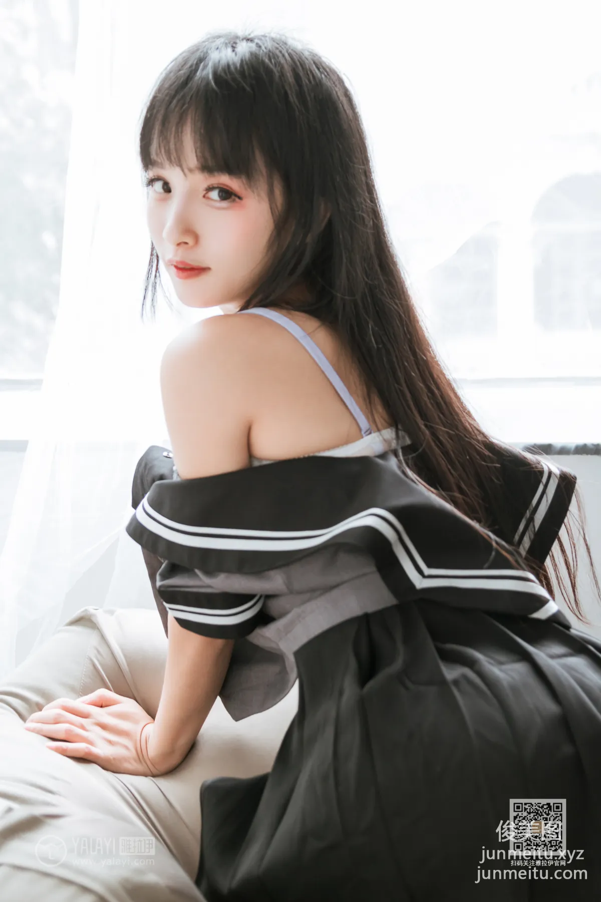 [YALAYI雅拉伊] 2020.04.10 Y601 艾麗《瘋狂的jk學妹》 35