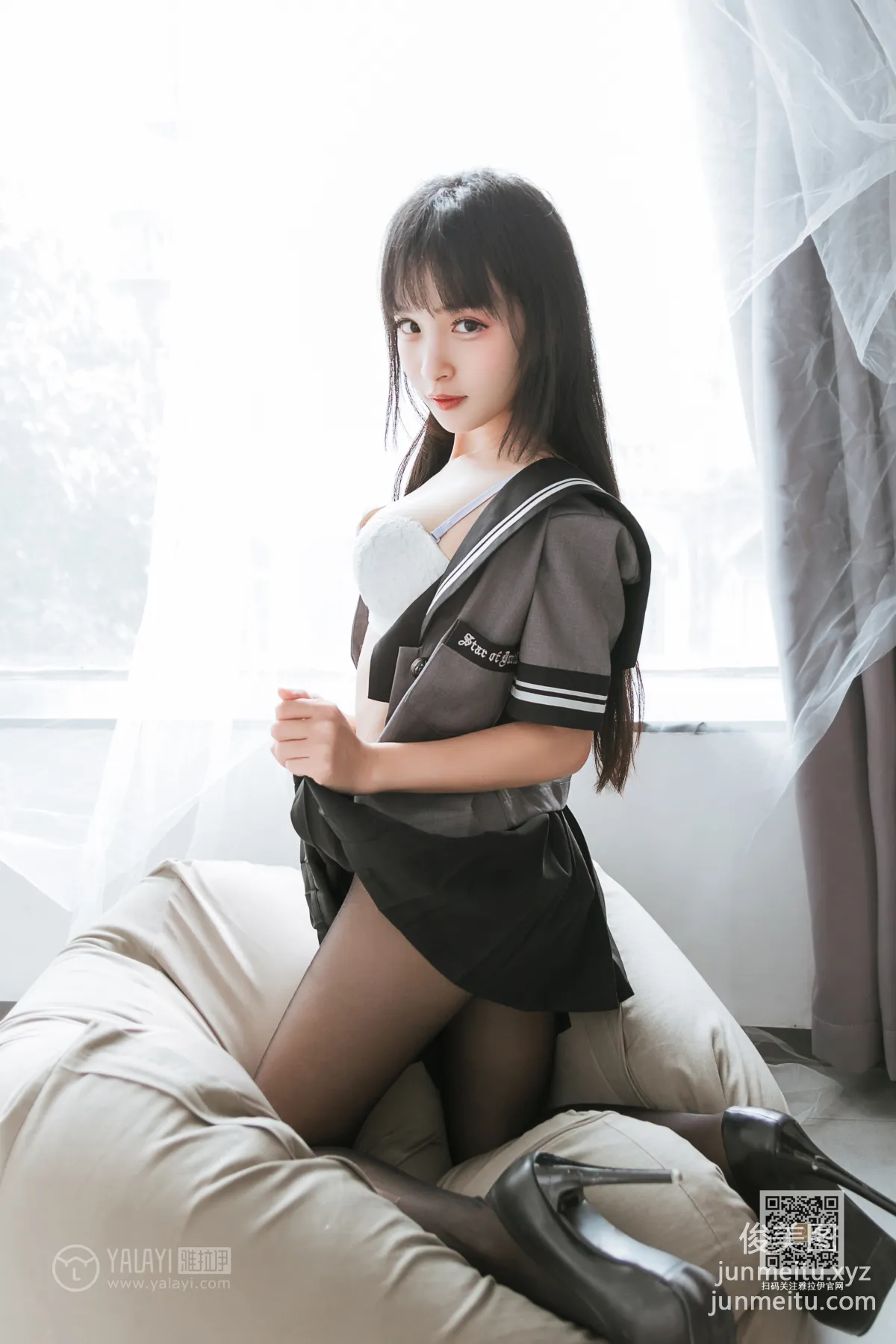 [YALAYI雅拉伊] 2020.04.10 Y601 艾麗《瘋狂的jk學妹》 36