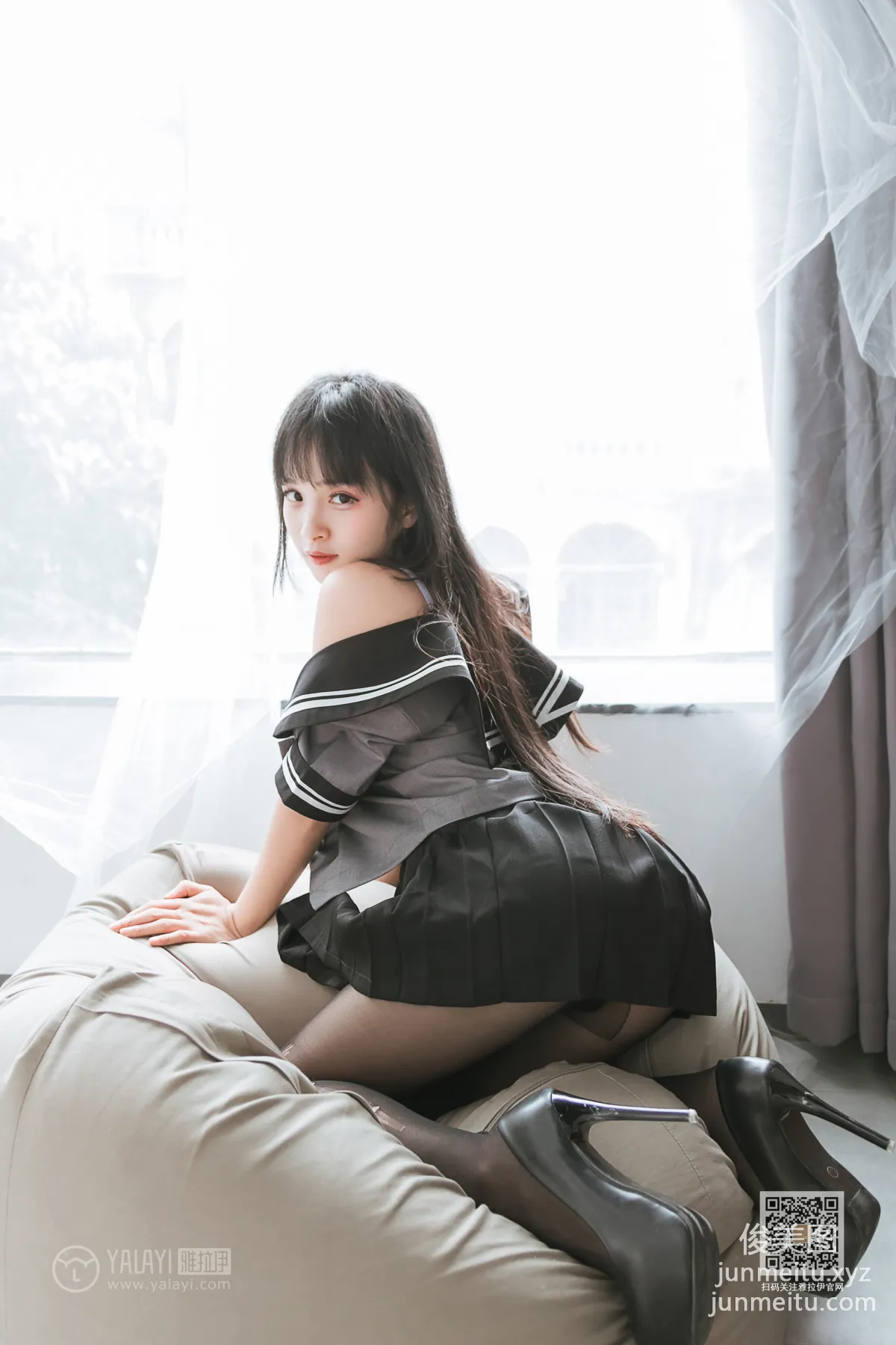 [YALAYI雅拉伊] 2020.04.10 Y601 艾麗《瘋狂的jk學妹》 37