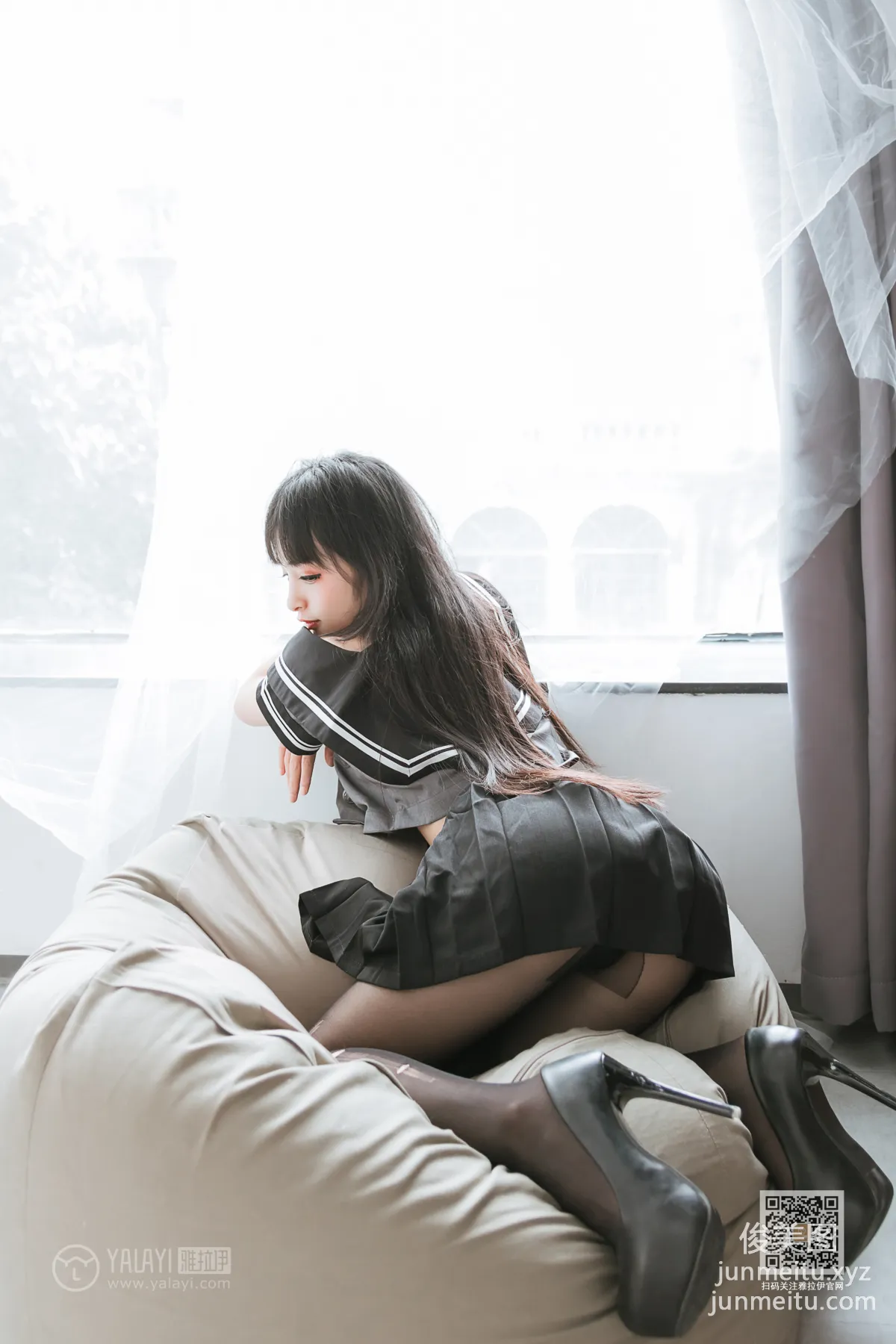 [YALAYI雅拉伊] 2020.04.10 Y601 艾麗《瘋狂的jk學妹》 38