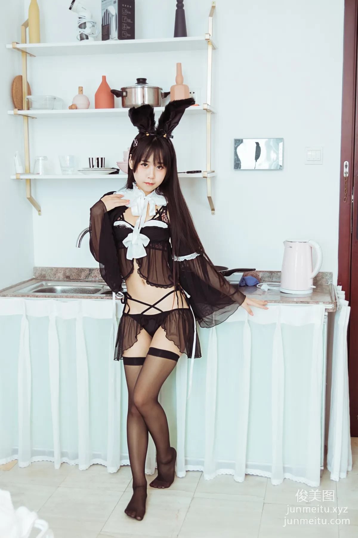 [YALAYI雅拉伊] 2020.04.26 Y617 甜醬吖《今晚穿了女仆裝》 3