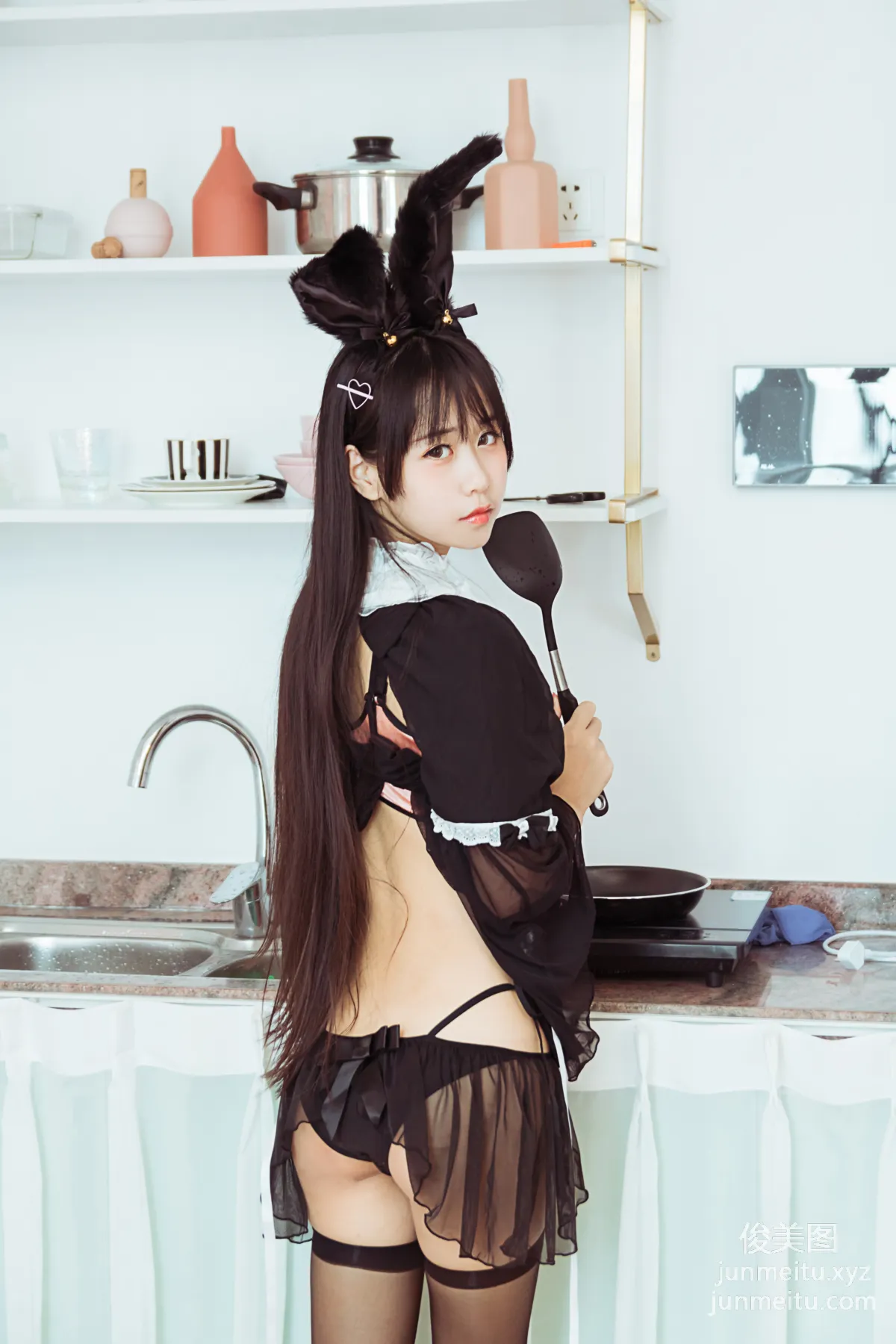 [YALAYI雅拉伊] 2020.04.26 Y617 甜醬吖《今晚穿了女仆裝》 5