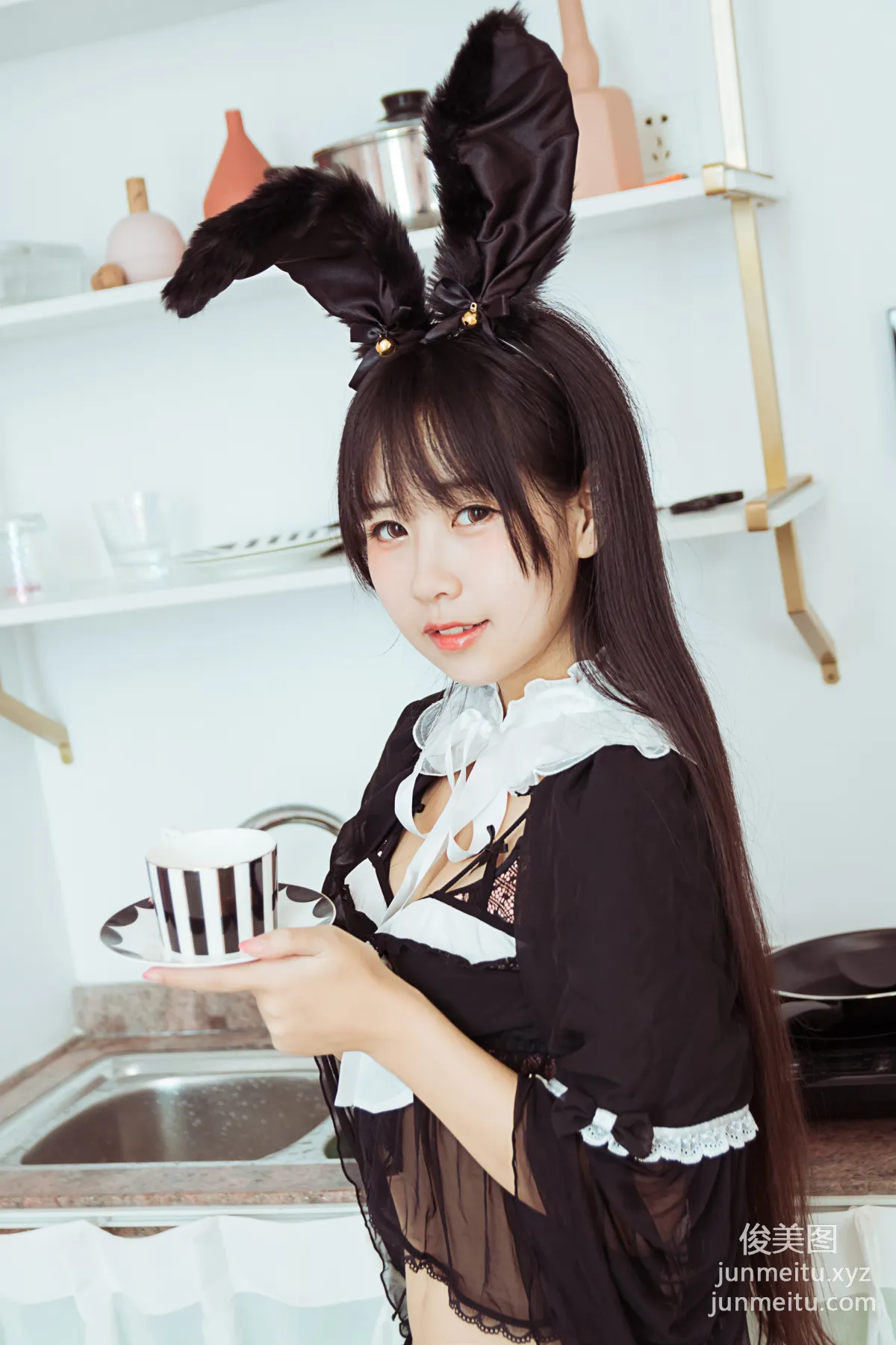 [YALAYI雅拉伊] 2020.04.26 Y617 甜醬吖《今晚穿了女仆裝》 7