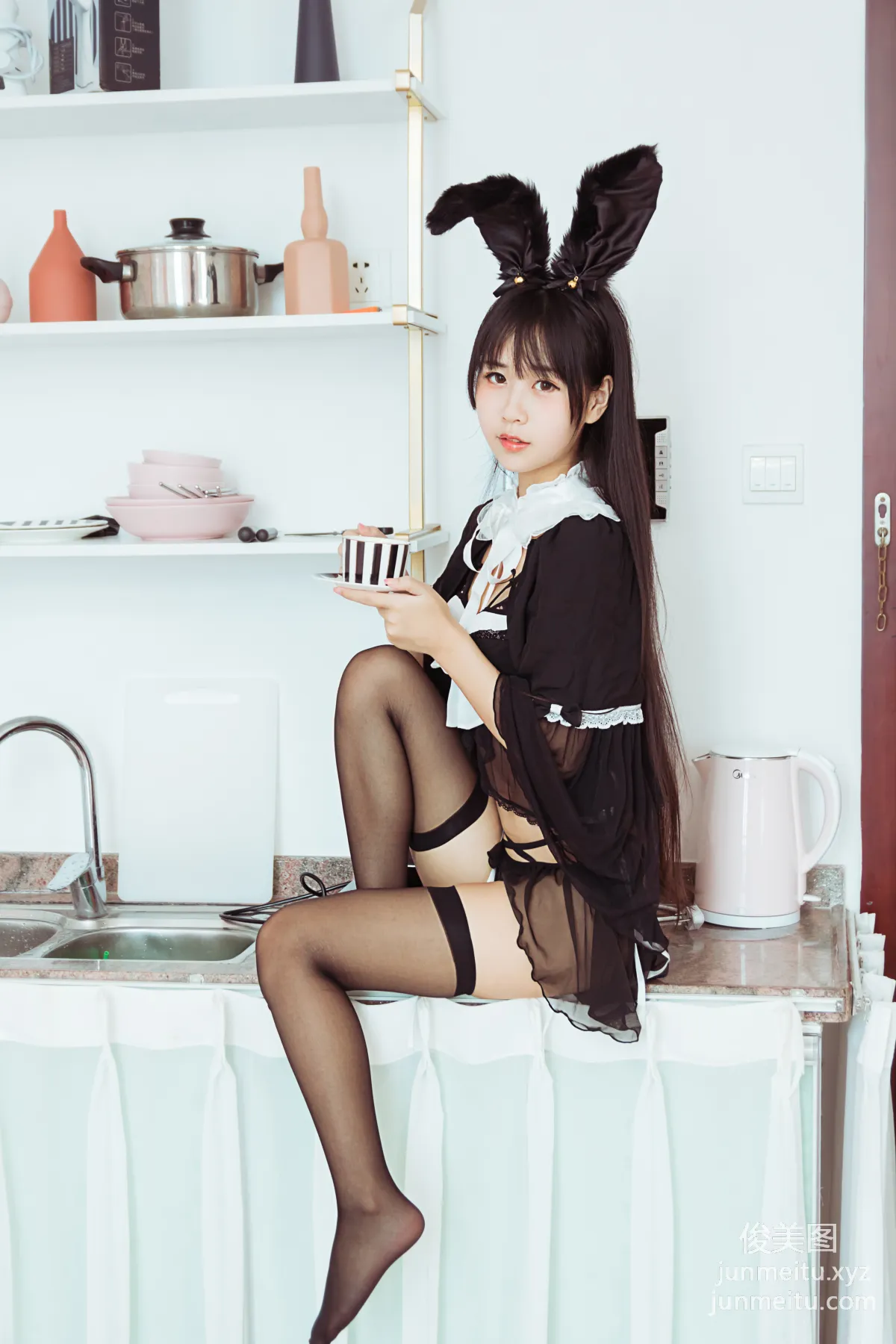 [YALAYI雅拉伊] 2020.04.26 Y617 甜醬吖《今晚穿了女仆裝》 9