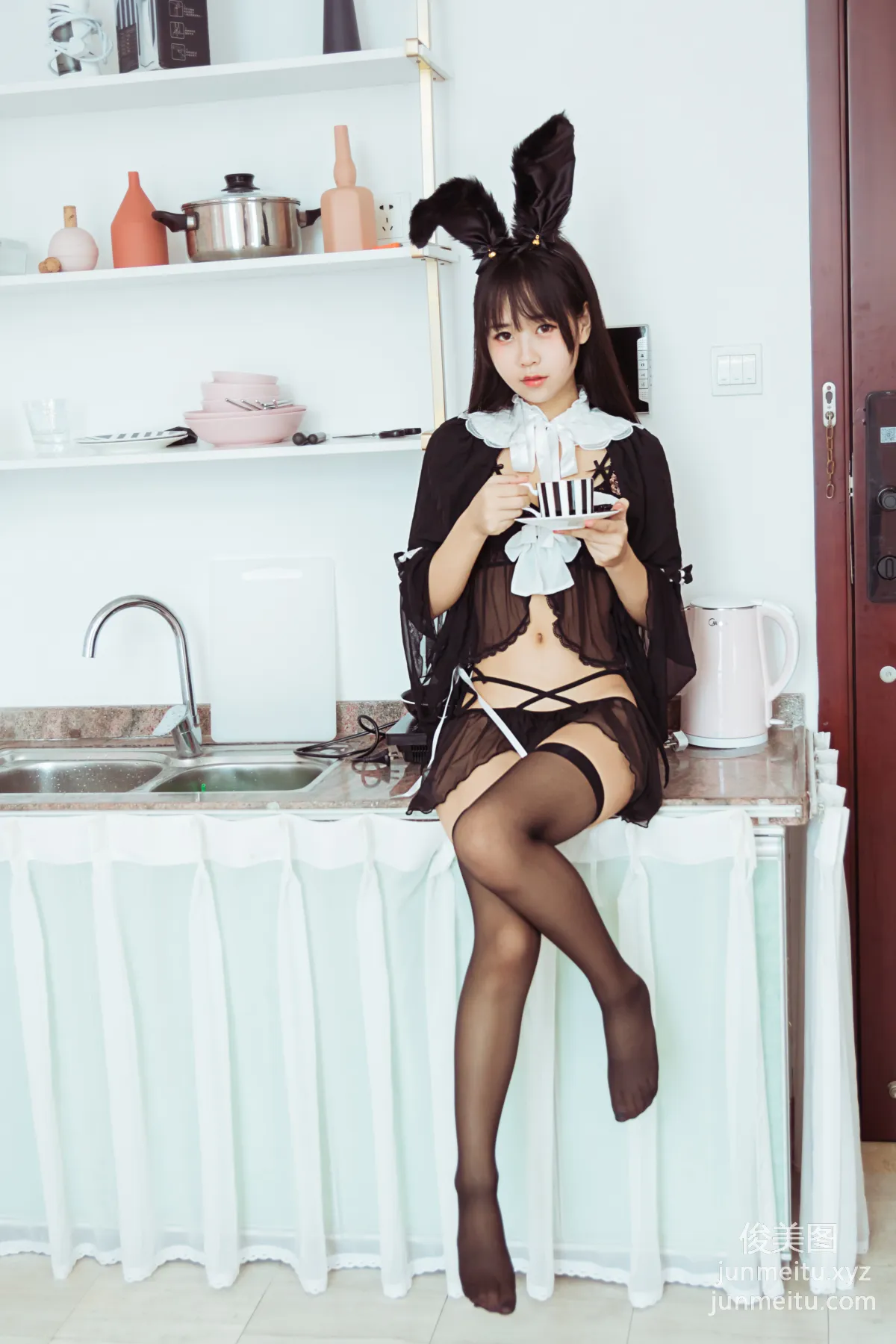 [YALAYI雅拉伊] 2020.04.26 Y617 甜醬吖《今晚穿了女仆裝》 10