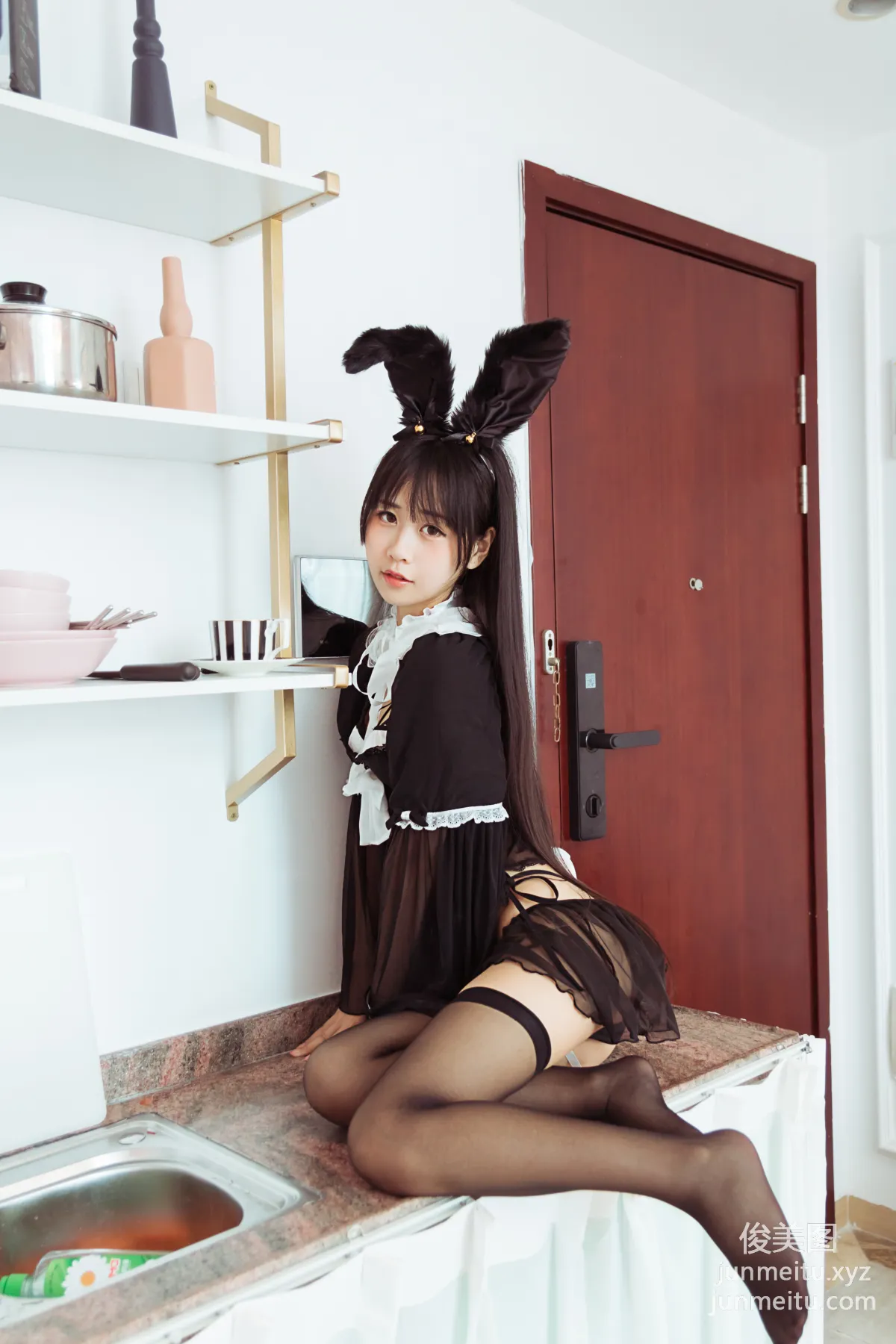[YALAYI雅拉伊] 2020.04.26 Y617 甜醬吖《今晚穿了女仆裝》 13