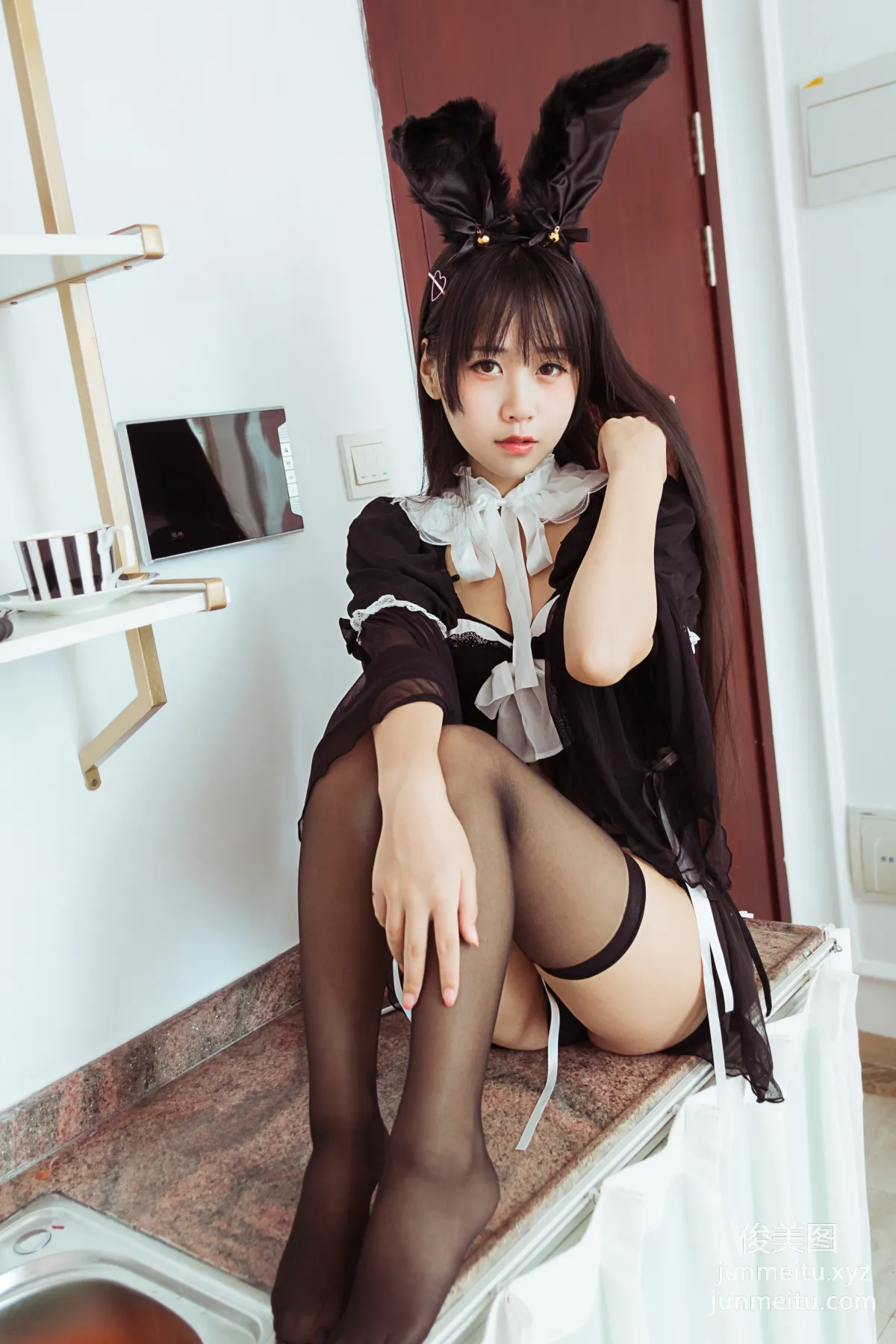 [YALAYI雅拉伊] 2020.04.26 Y617 甜醬吖《今晚穿了女仆裝》 15