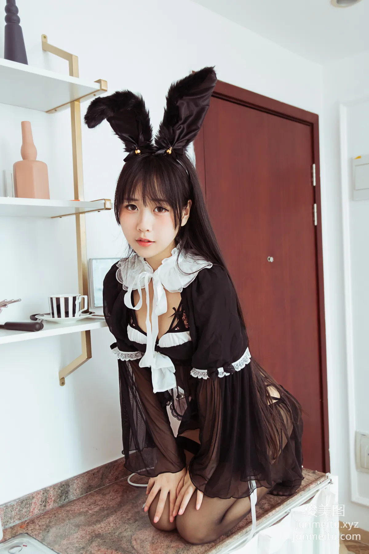 [YALAYI雅拉伊] 2020.04.26 Y617 甜醬吖《今晚穿了女仆裝》 16