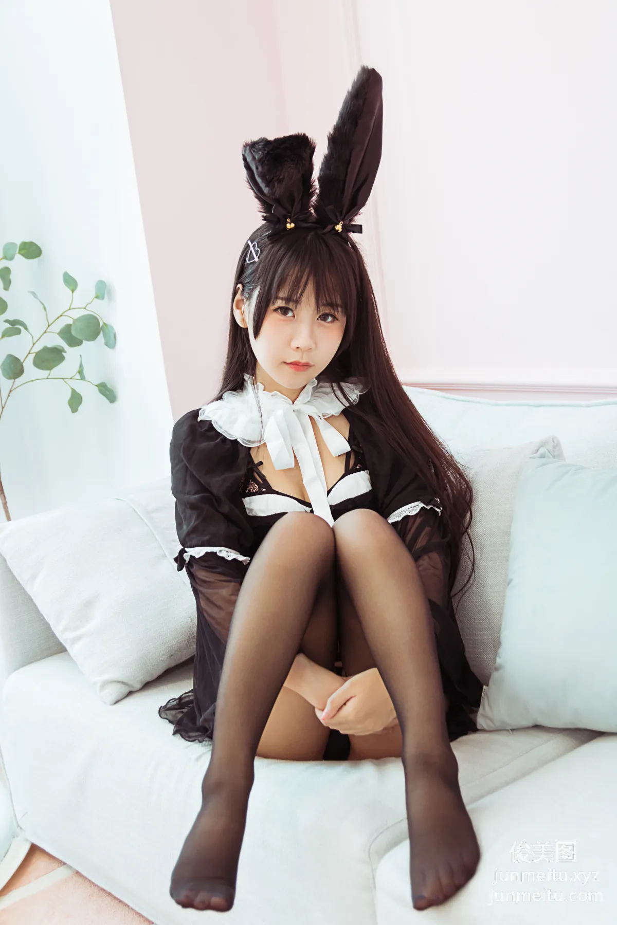 [YALAYI雅拉伊] 2020.04.26 Y617 甜醬吖《今晚穿了女仆裝》 21