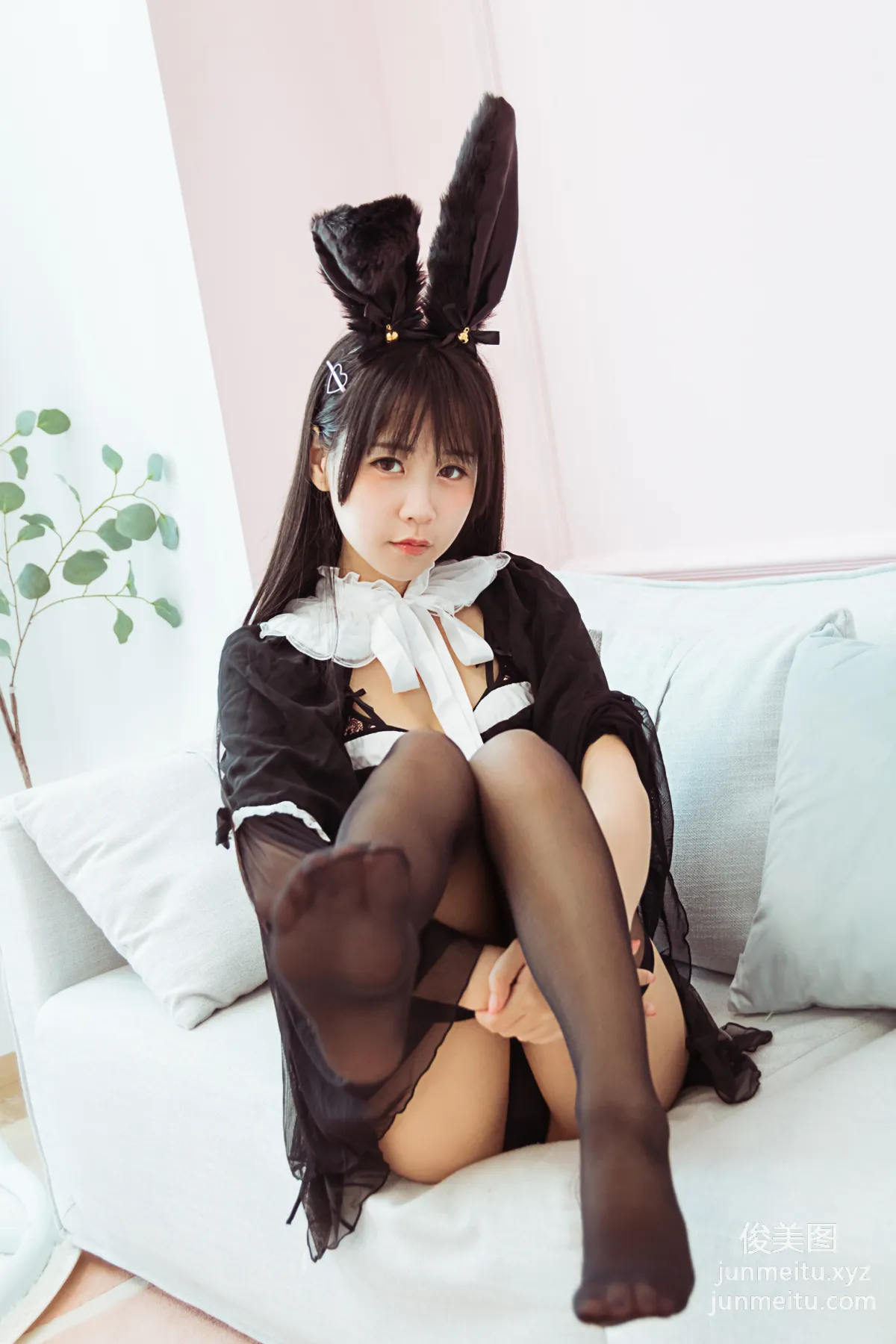 [YALAYI雅拉伊] 2020.04.26 Y617 甜醬吖《今晚穿了女仆裝》 22