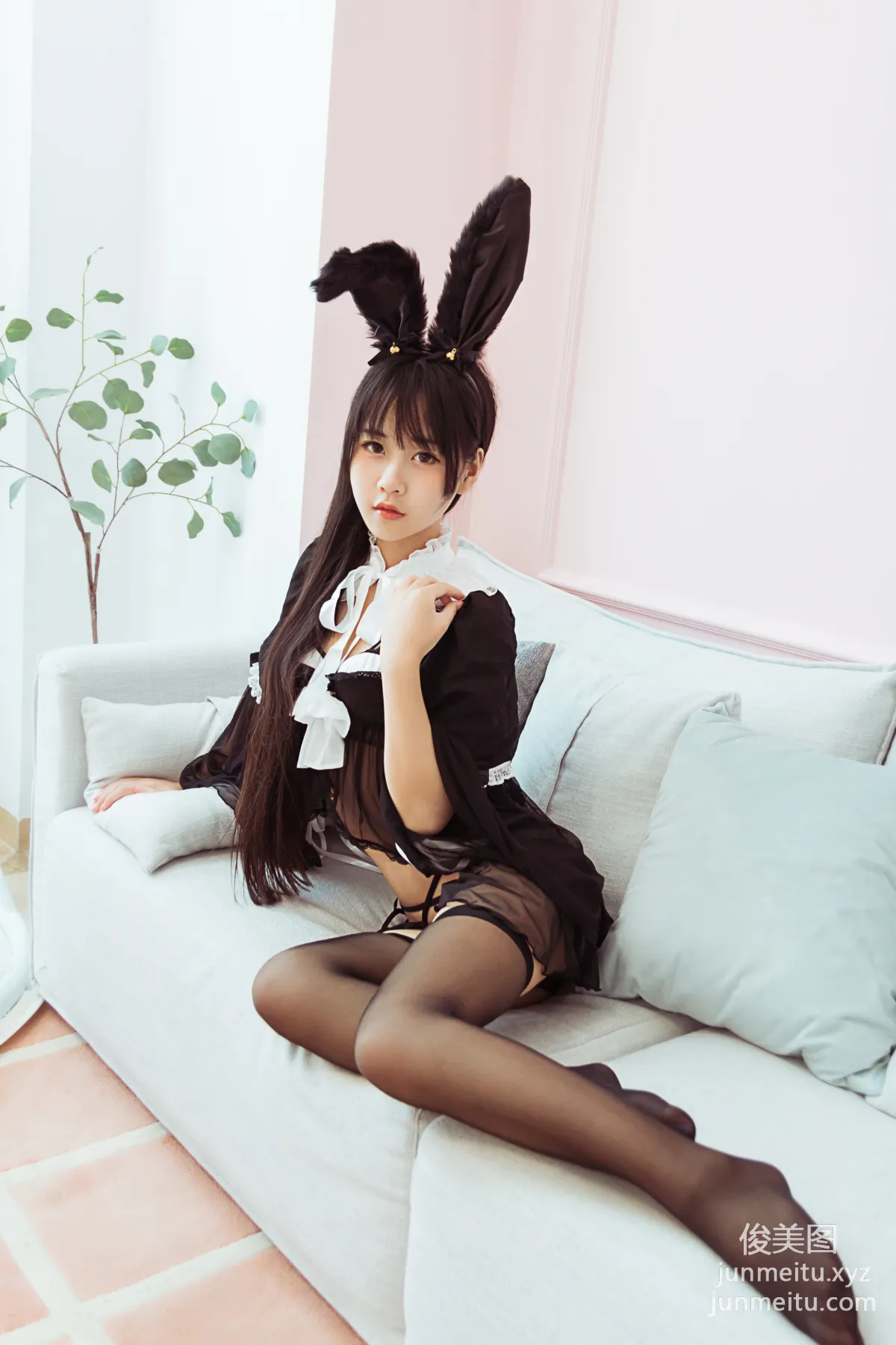 [YALAYI雅拉伊] 2020.04.26 Y617 甜醬吖《今晚穿了女仆裝》 24
