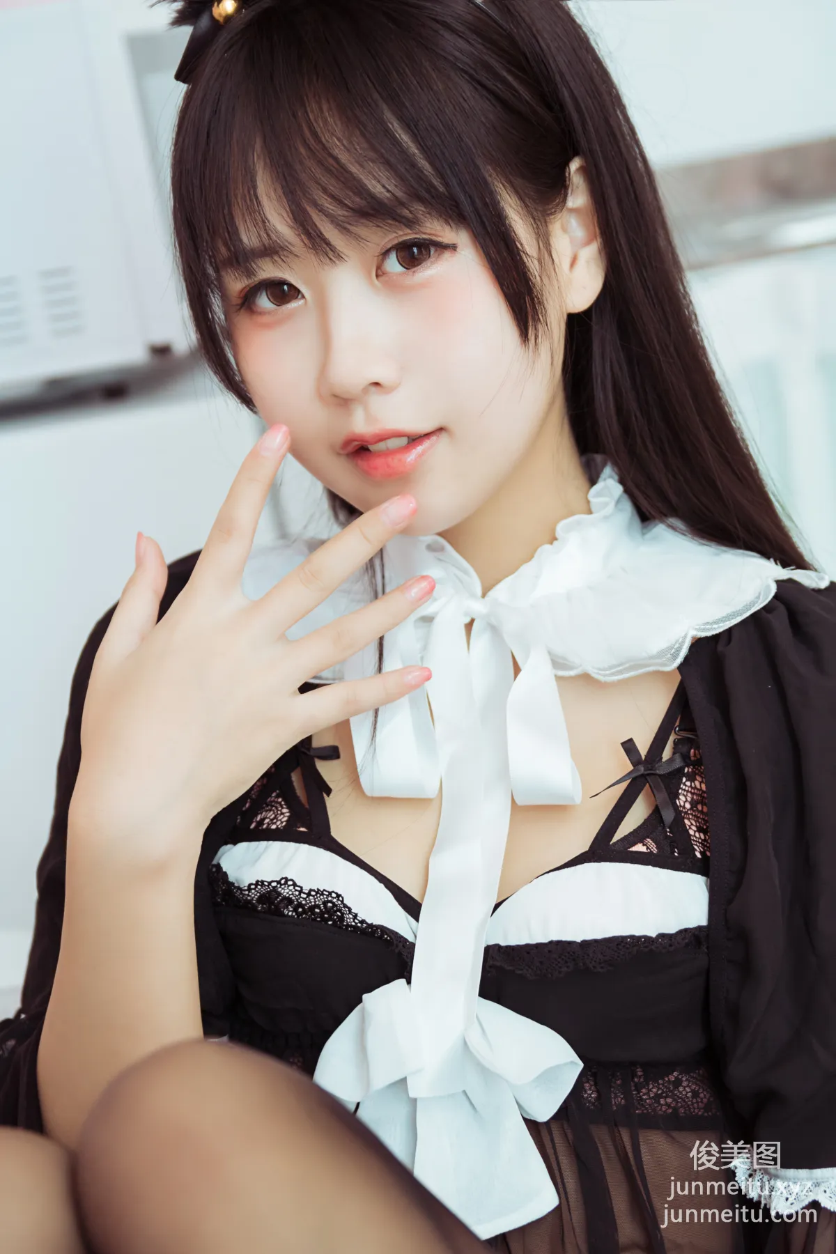 [YALAYI雅拉伊] 2020.04.26 Y617 甜醬吖《今晚穿了女仆裝》 28