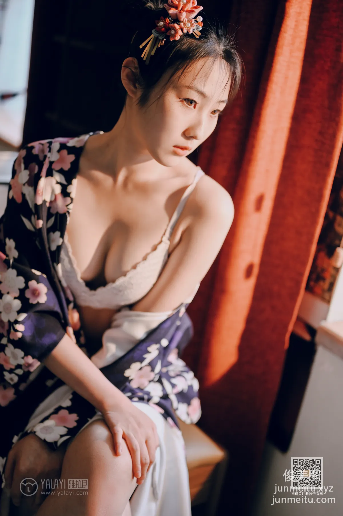 [YALAYI雅拉伊] 2020.05.15 Y636 沈伊《和服少女》 35